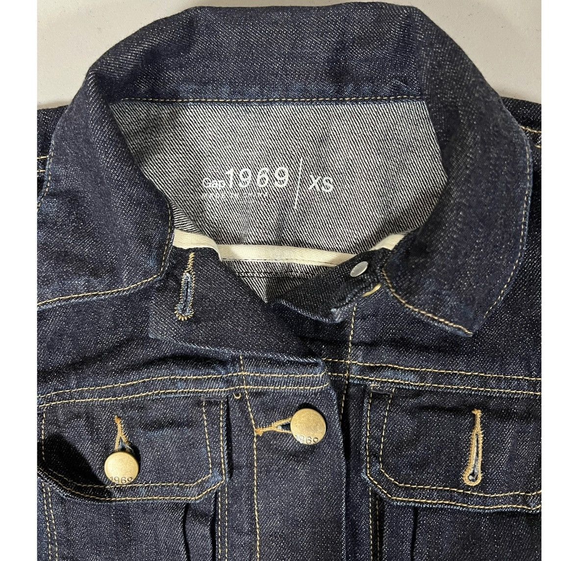 Gap Gap Dark Denim Jean Jacket Coat Outerwear Size XS 💙 #gap Size XS / US 0-2 / IT 36-38 - 4 Thumbnail
