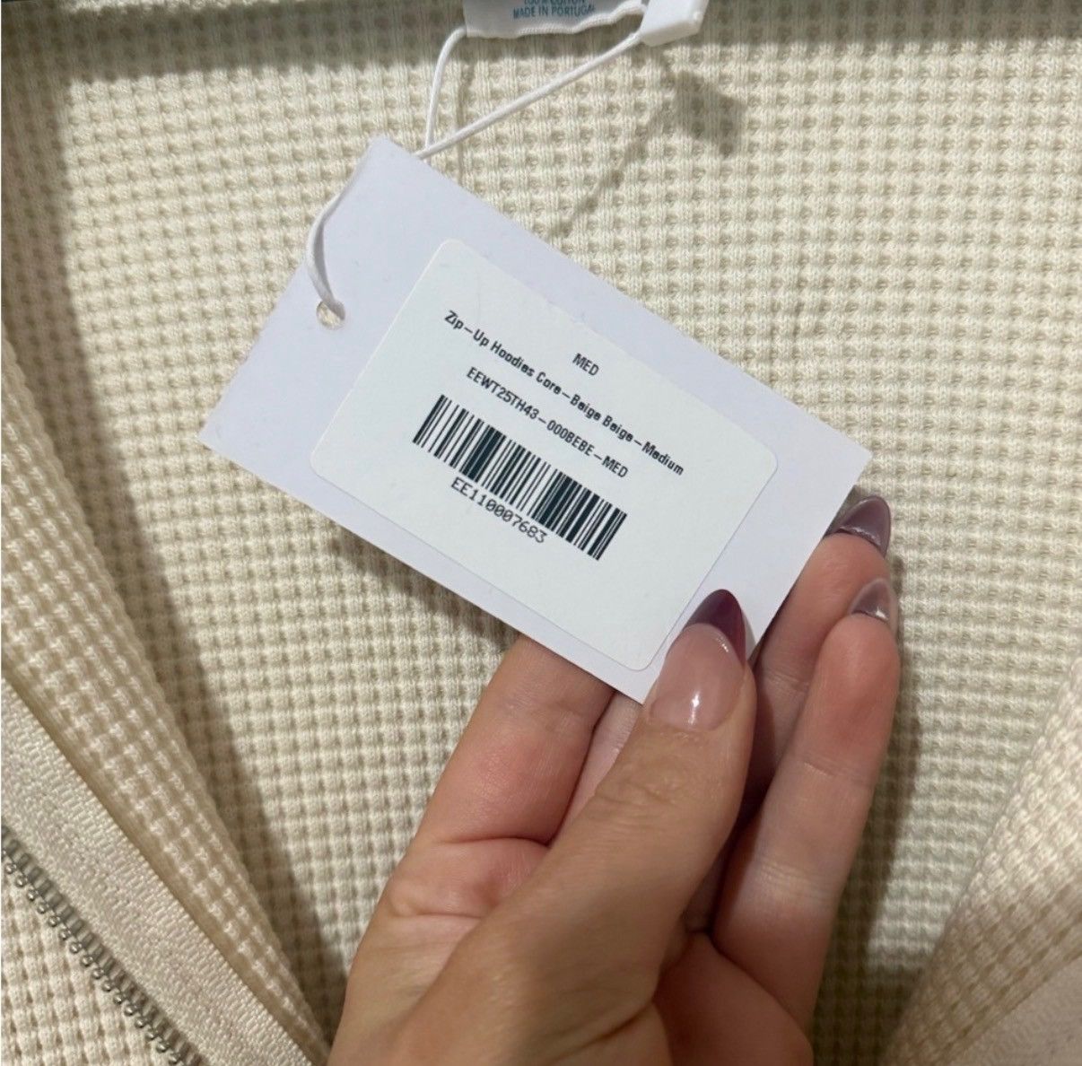 Eric Emanuel EE Waffle Thermal Hoodie Size US M / EU 48-50 / 2 - 3 Thumbnail