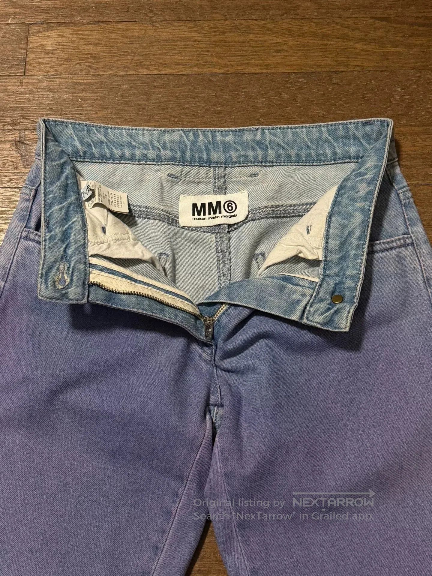 Maison Martin Margiela Gradient Skinny Jeans.