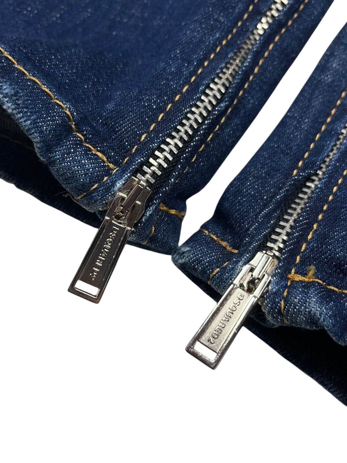 Dsquared2 Dsquared2 Medium Waist Skinny Jeans Distressed Size 27" / US 4 / IT 40 - 7 Thumbnail