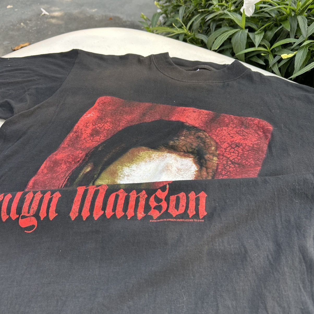 Band Tees Marilyn Manson Y2K Vintage Size US L / EU 52-54 / 3 - 4 Thumbnail