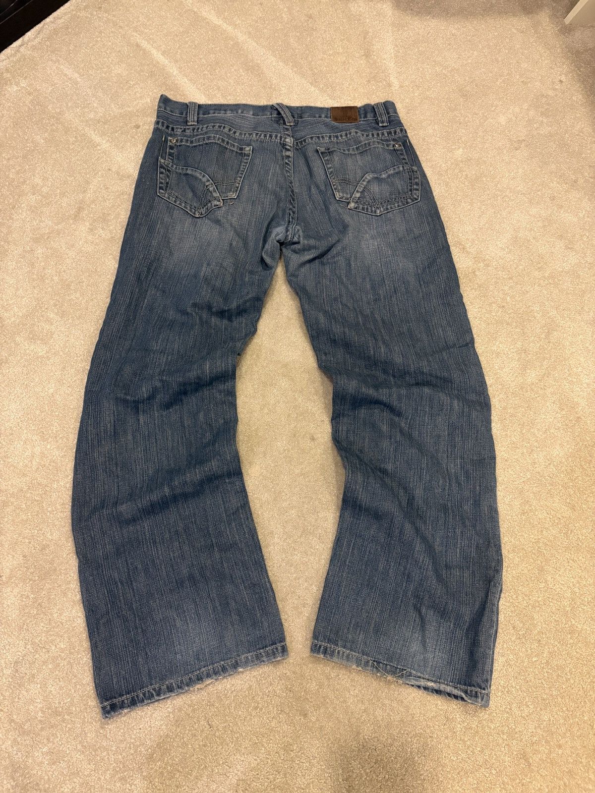 Point Zero Vintage Point Zero Baggy Jeans Size US 37 - 1 Thumbnail