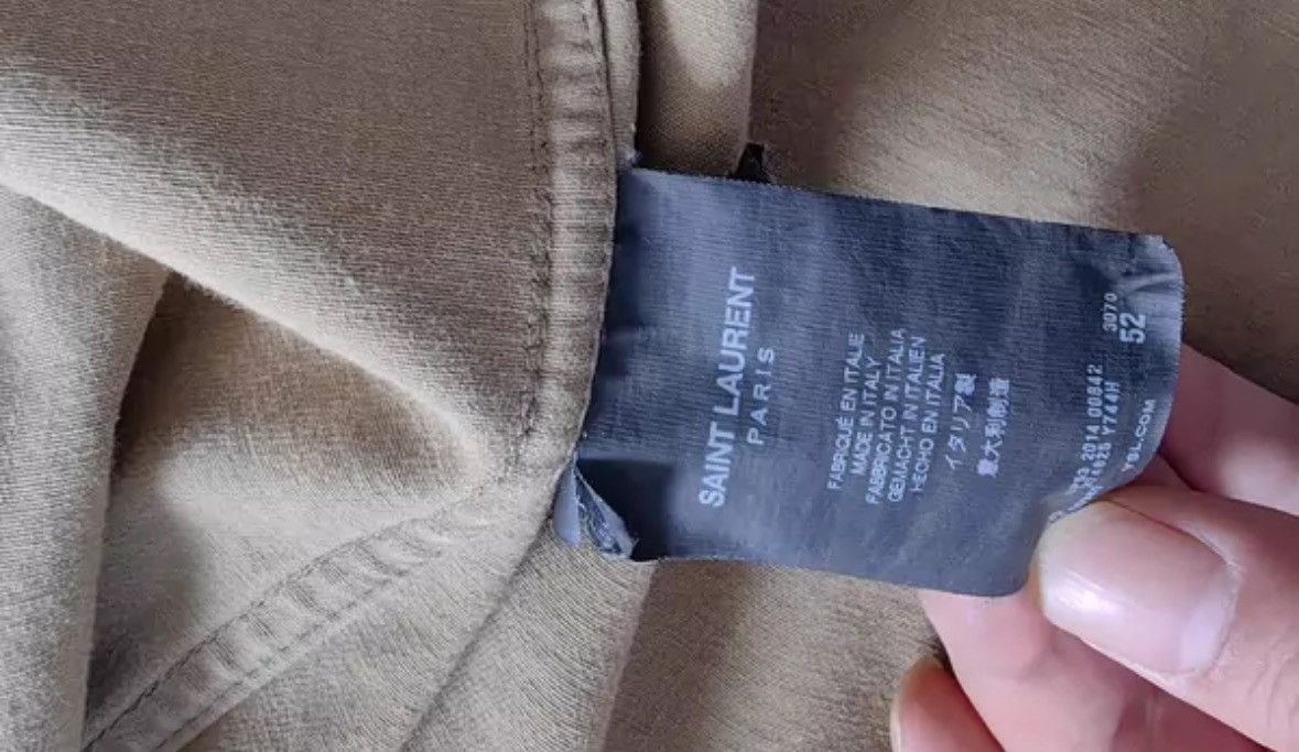 Saint Laurent Paris × Yves Saint Laurent Saint Laurent Paris camouflage jacket 2412-Nextarrow Size US L / EU 52-54 / 3 - 5 Thumbnail