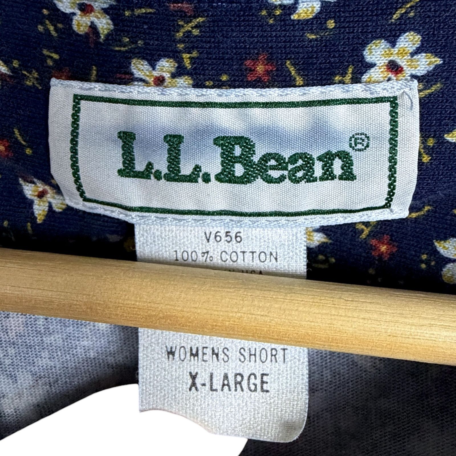 L.L. Bean Vintage L.L. Bean Women's XL Summer Dress Floral Cottagecore Size XL / US 12-14 / IT 48-50 - 5 Thumbnail