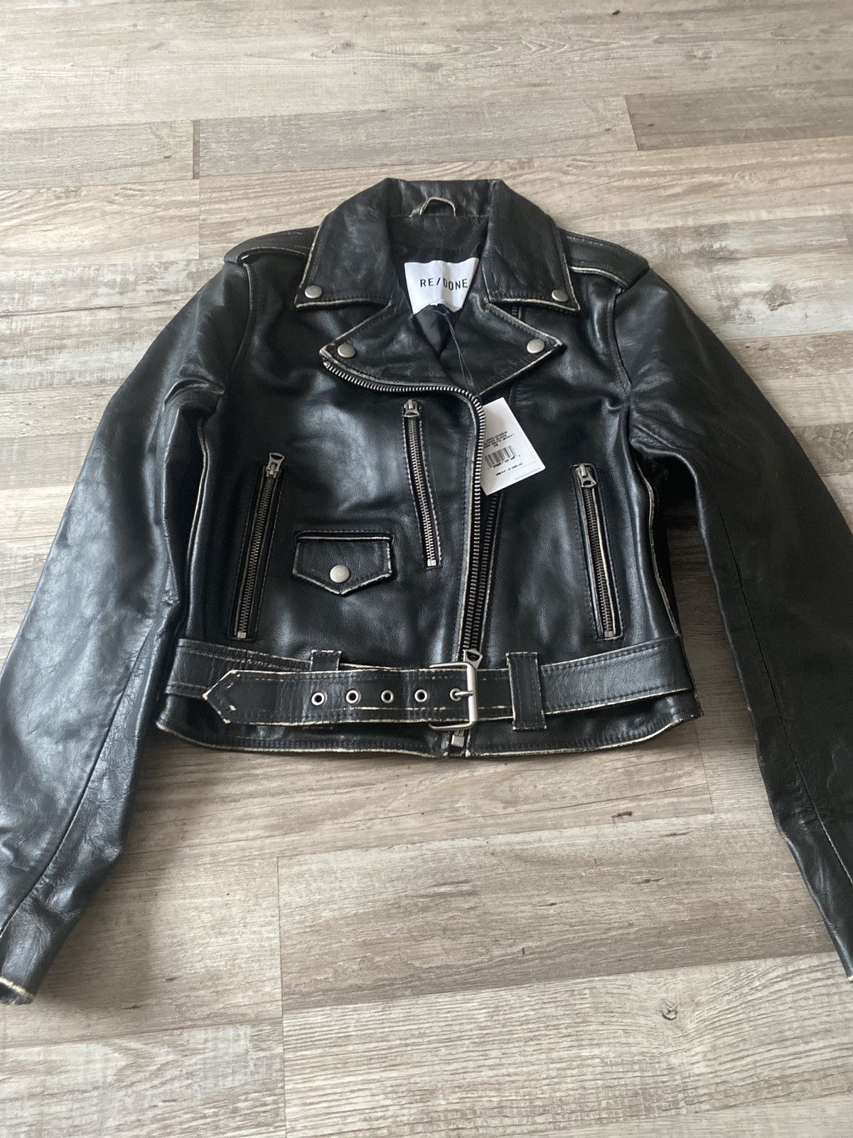 RE/DONE × Vintage Re/done leather Size XS / US 0-2 / IT 36-38 - 1 Thumbnail