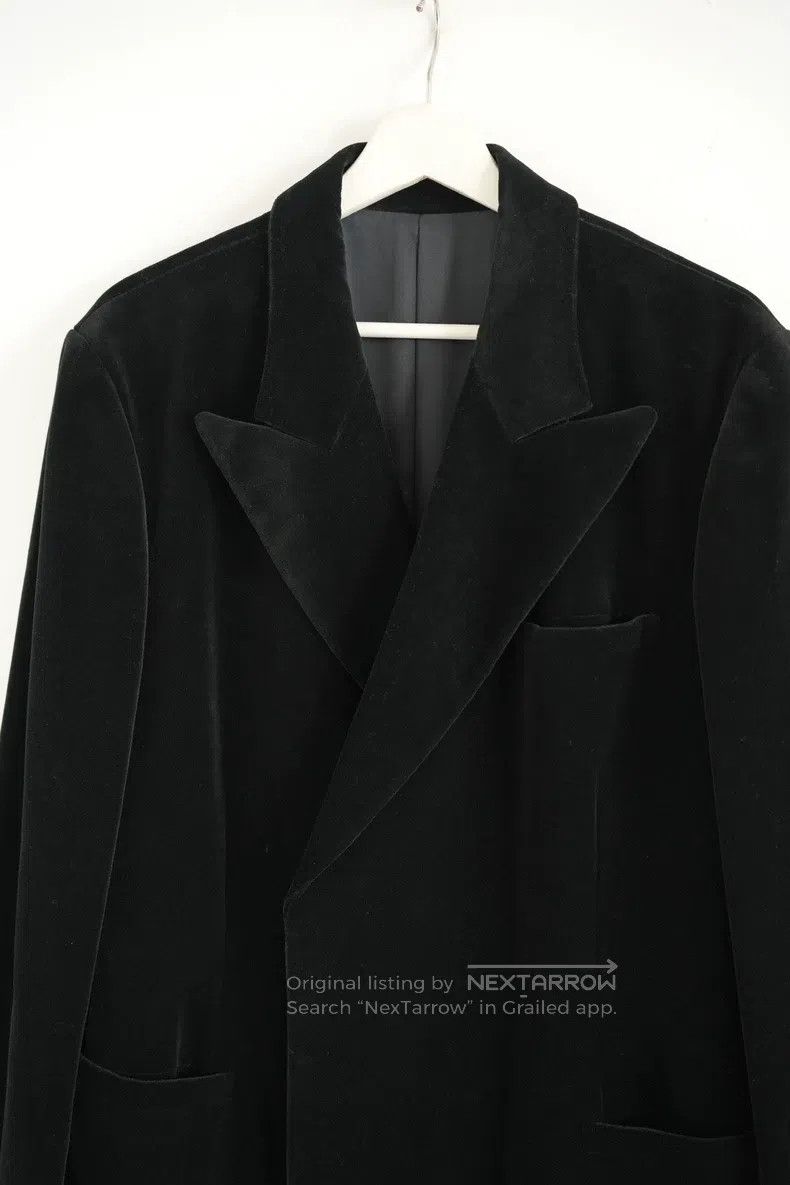 Jean Paul Gaultier Jean Paul Gaultier Velvet Slant Front Coat Size US M / EU 48-50 / 2 - 4 Thumbnail