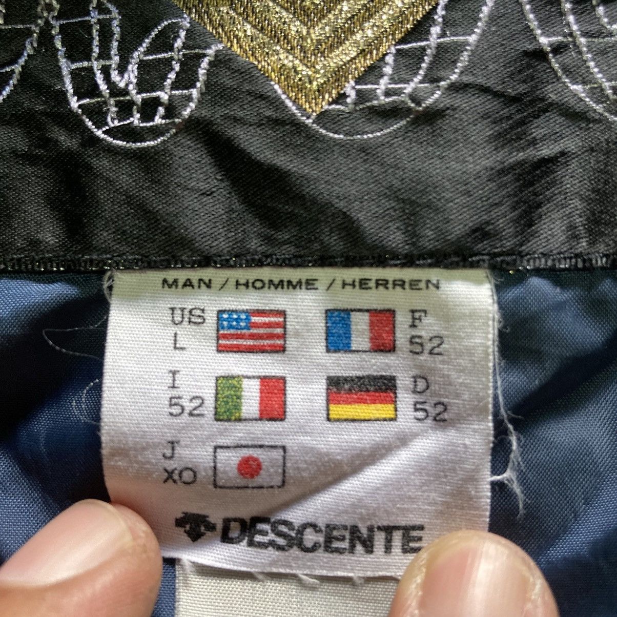 Descente Vintage 90s Blue Descente Ski Jacket Size US L / EU 52-54 / 3 - 15 Thumbnail