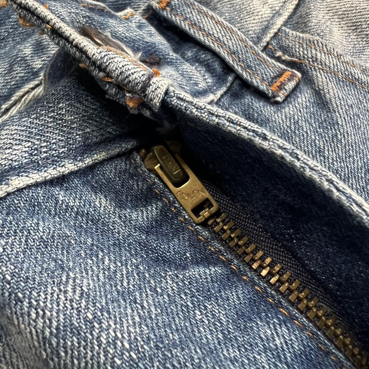 Levi's Vintage 70s Levi’s 505-0217 Big E Selvedge Ripped Jeans Size 25" / US 0 / IT 36 - 11 Thumbnail