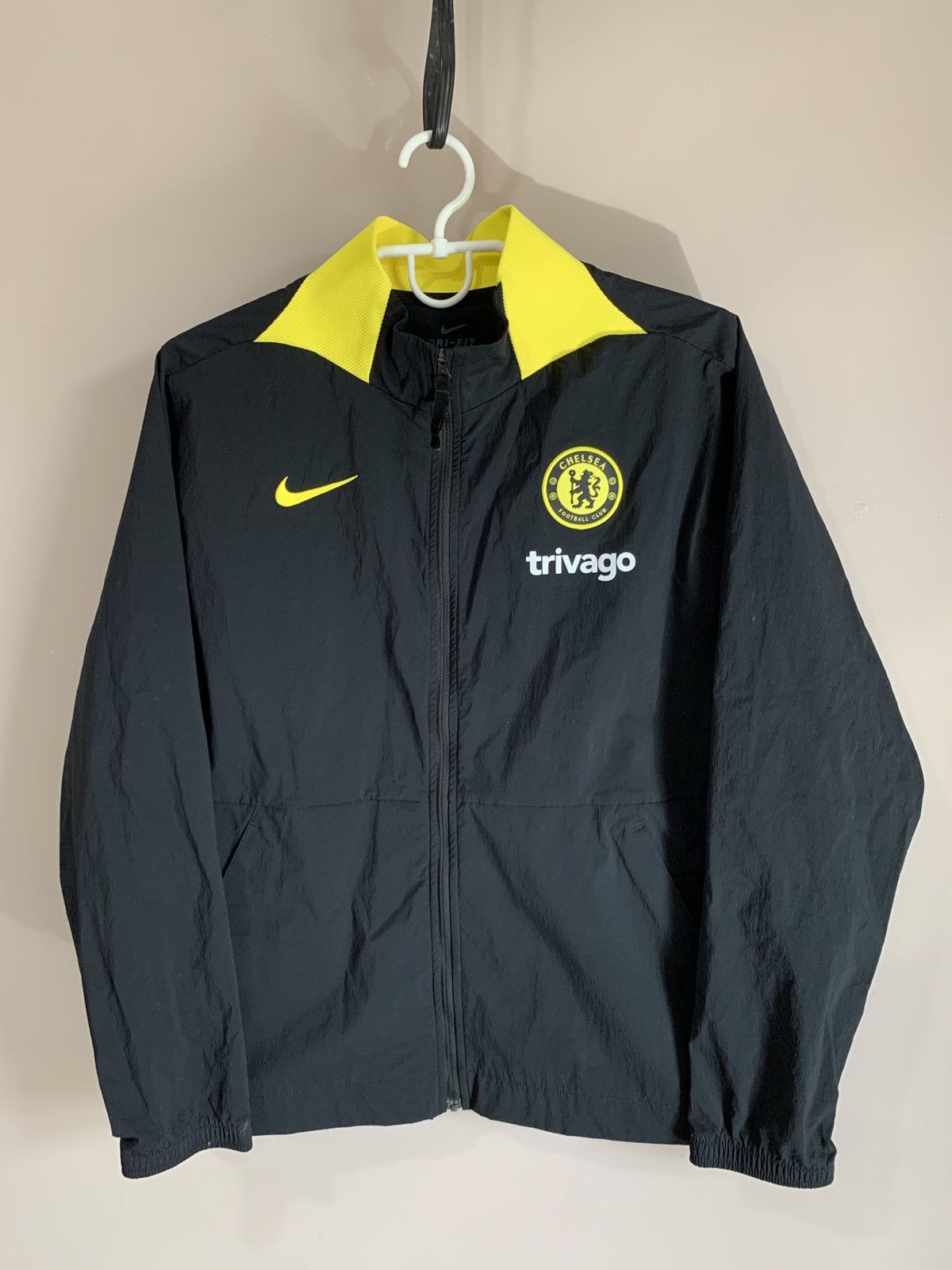 Chelsea Soccer × Nike Womens Chelsea London Zip Football Jacket Nike Soccer Sz M Size M / US 6-8 / IT 42-44 - 1 Thumbnail