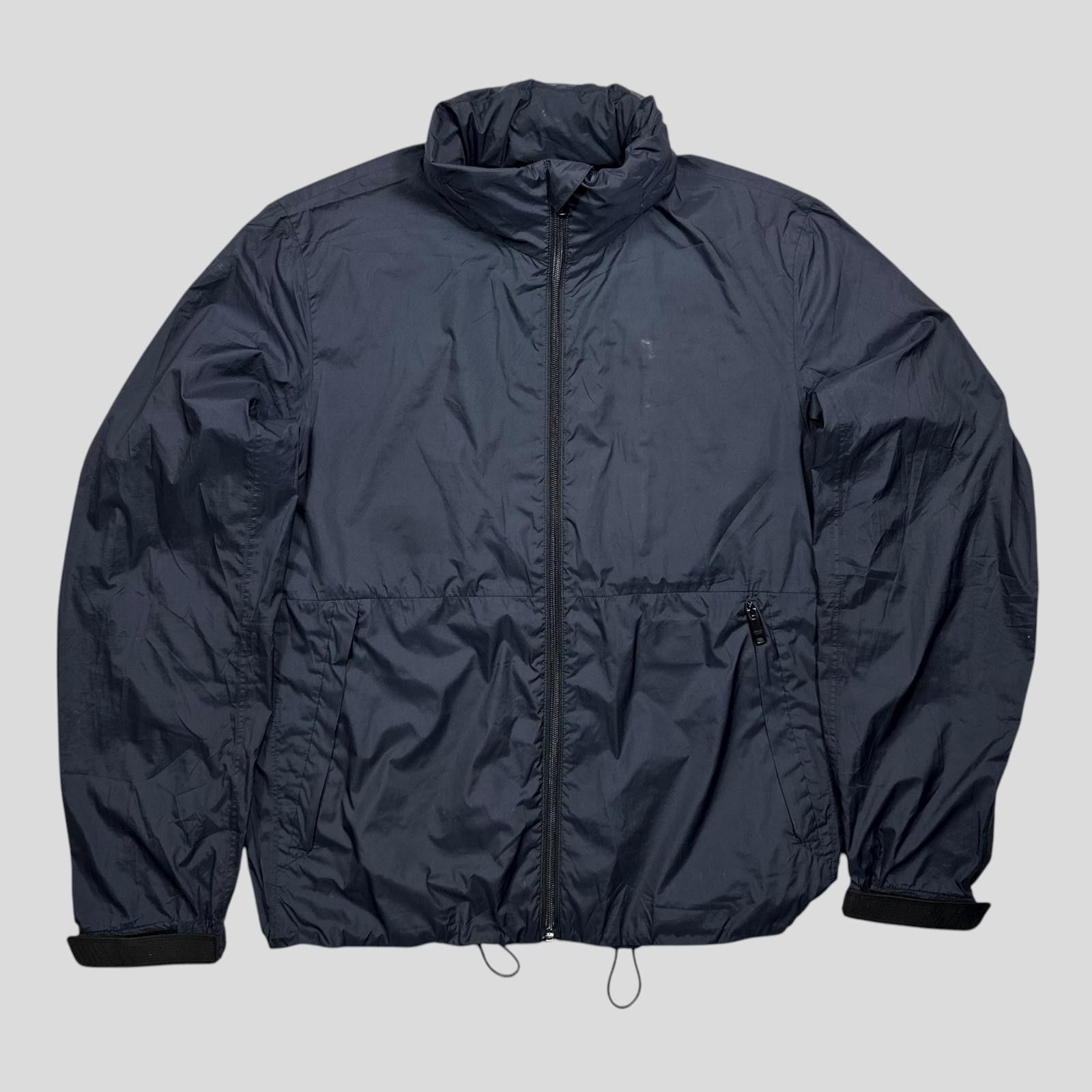Prada Prada 2020 Rubber Logo Taped Seam Windbreaker Jacket - M Size US M / EU 48-50 / 2 - 3 Thumbnail