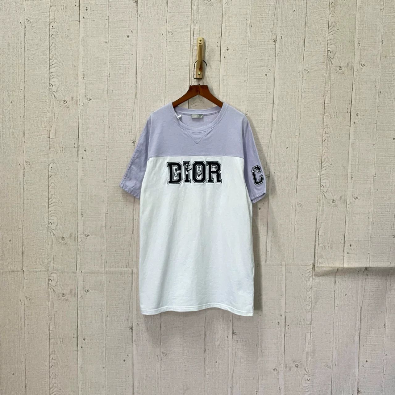Dior Dior x Kenny Scharf Colorblock Logo Tee Size US XL / EU 56 / 4 - 1 Thumbnail