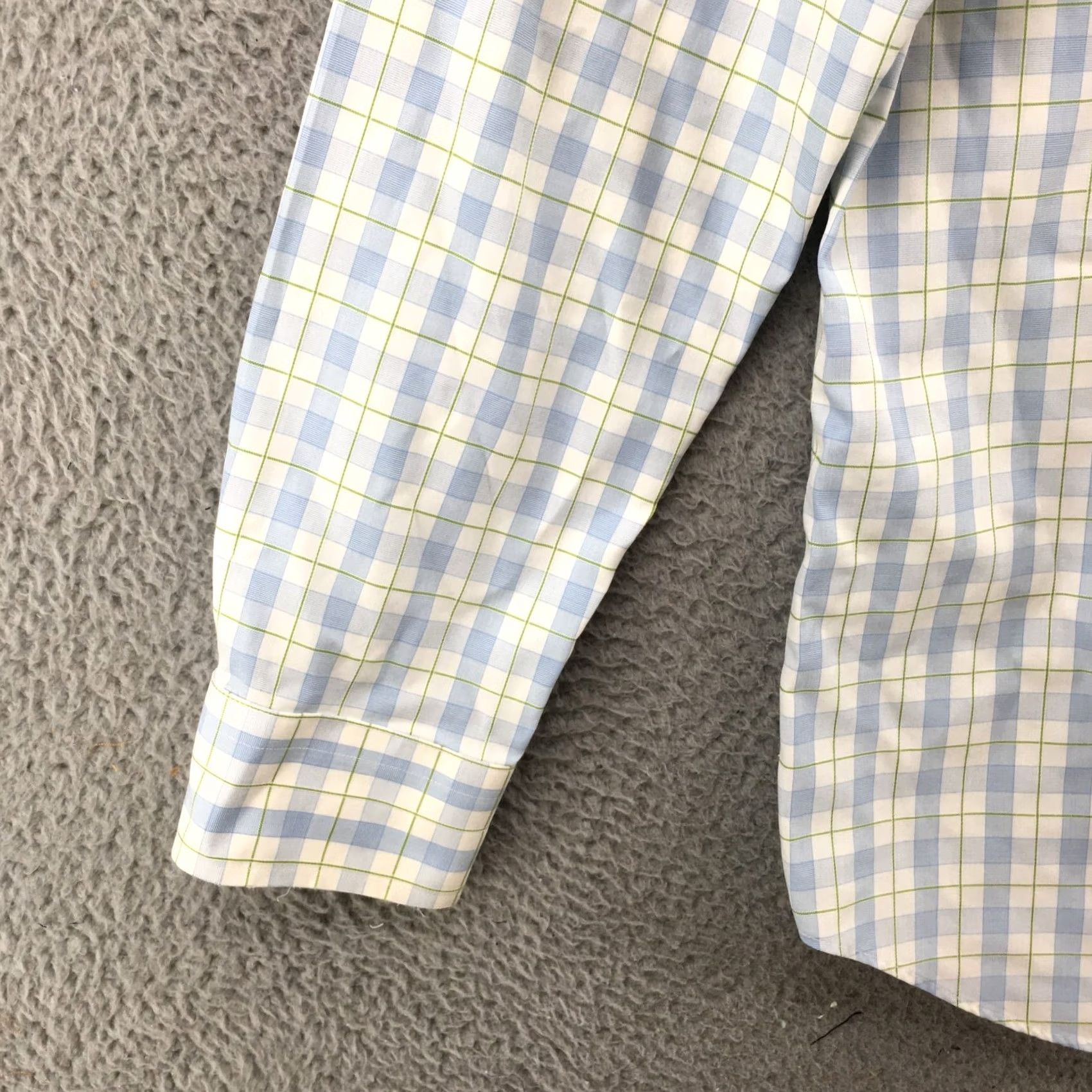Banana Republic Banana Republic Button-Up Long Sleeve Shirt Mens L Slim Plaid Multicolor Cotton Size US L / EU 52-54 / 3 - 5 Thumbnail