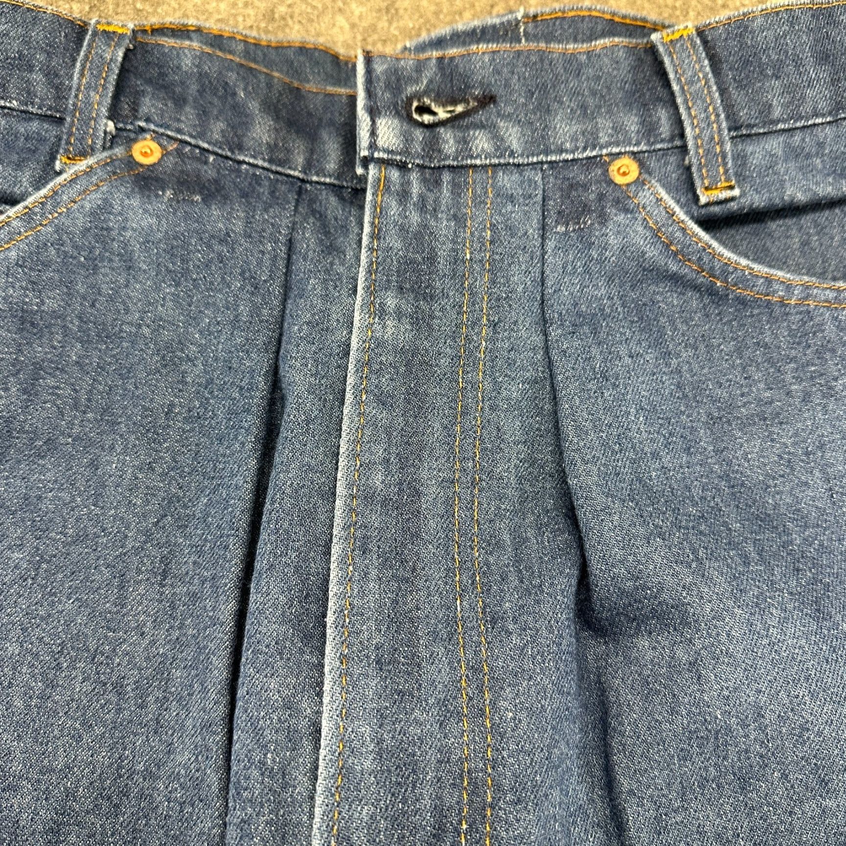 Levi's VINTAGE Levi's Jeans 31x30 Blue Carhartt - Levis Orange Tab 80s Workwear Relaxed Straight 5-Pocket Mens Size US 31 - 4 Thumbnail