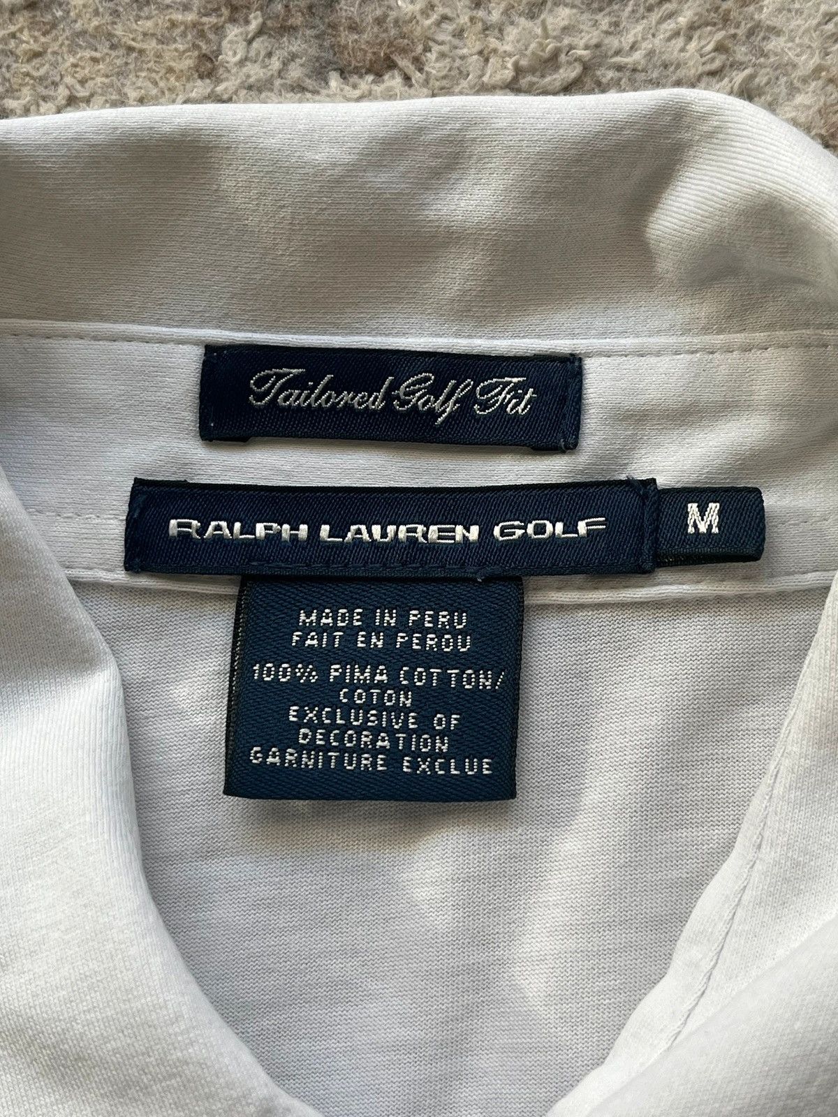 Polo Ralph Lauren Polo Ralph Lauren Golf Sz M Made in Peru 2000s Tone Pony Size M / US 6-8 / IT 42-44 - 4 Thumbnail