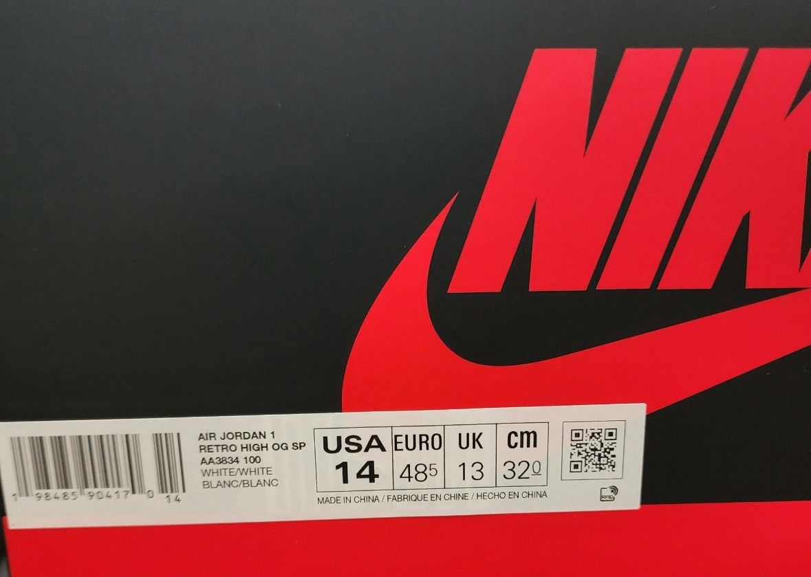 Jordan Brand × Off-White Jordan 1 High OG V.A.A Alaska Archive Size US 14 / EU 47 - 13 Thumbnail