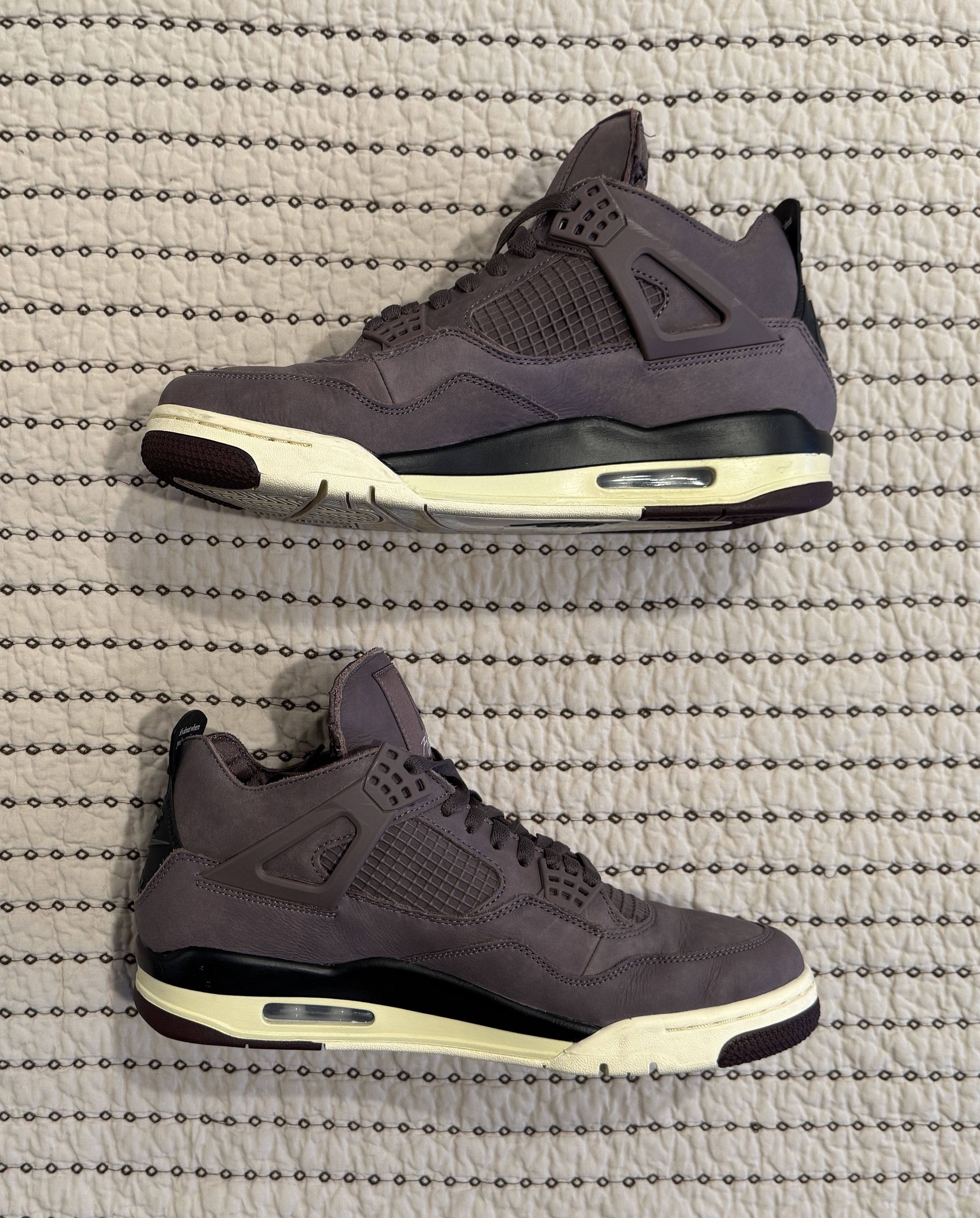 A Ma Maniere × Jordan Brand JORDAN X A MA MANIERE JORDAN 4 VIOLET ORE SIZE 11 Size US 11 / EU 44 - 1 Thumbnail