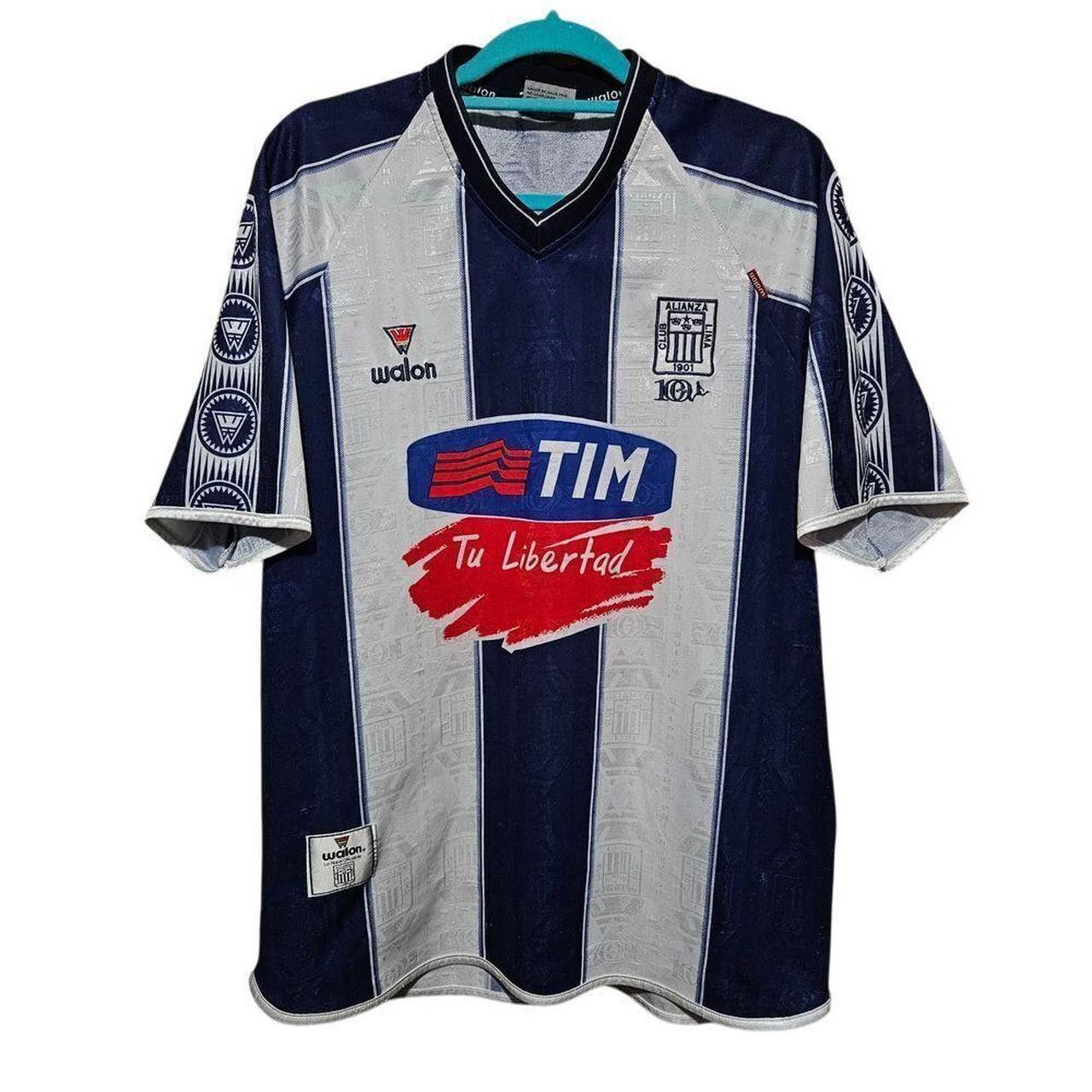 Vintage Walon Alianza Lima Peru Soccer Jersey #10 Vintage Shirt Size US L / EU 52-54 / 3 - 1 Thumbnail