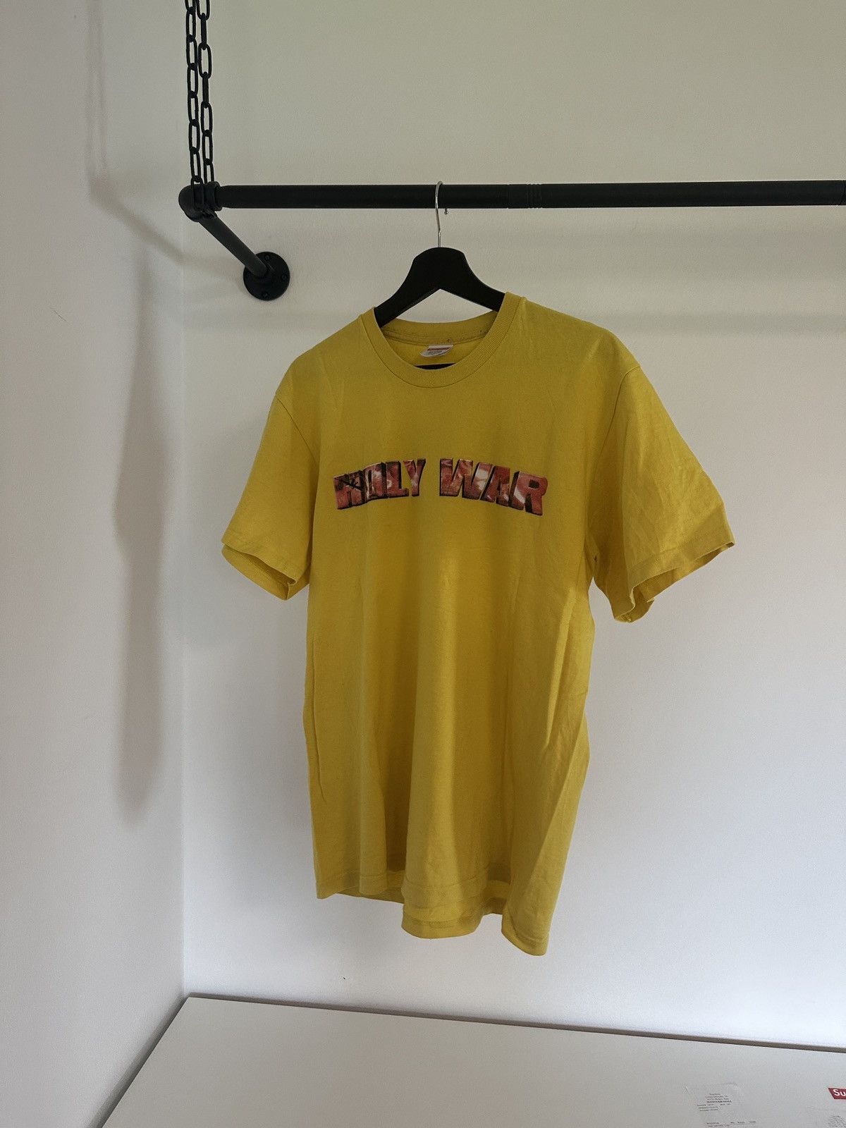 Supreme Supreme Holy War Tee Yellow Size US M / EU 48-50 / 2 - 1 Thumbnail