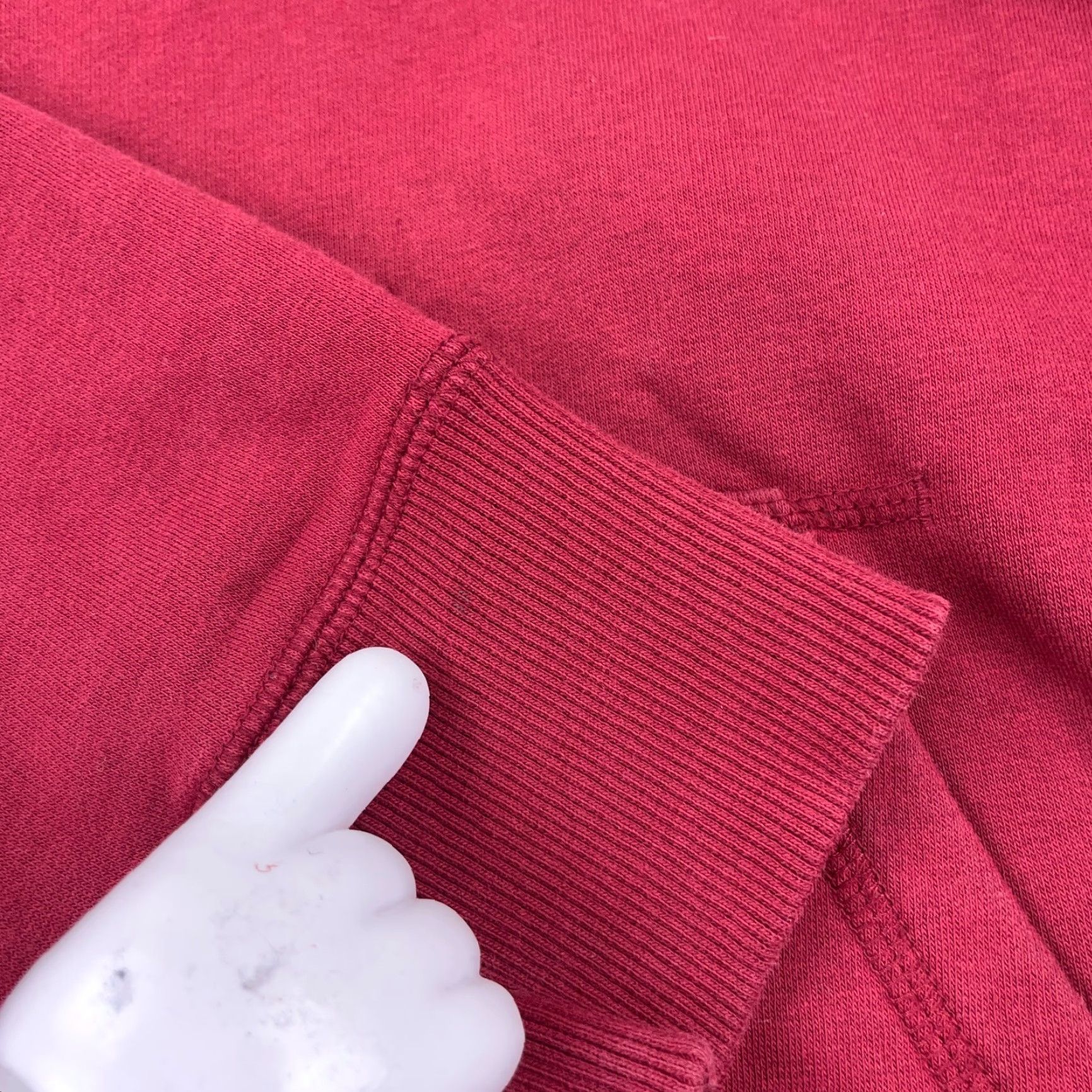 Nike VINTAGE Nike Hoodie Men 2XL Red Sweatshirt Pullover Hooded Knit 90s Grunge Logo Sportswear Size US XXL / EU 58 / 5 - 5 Thumbnail