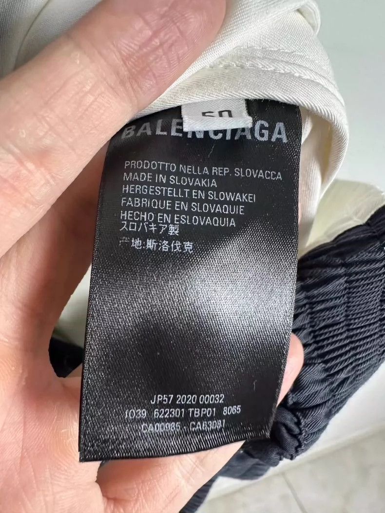 Balenciaga Balenciaga black and white assault suit jacket-2506 Size US L / EU 52-54 / 3 - 4 Thumbnail