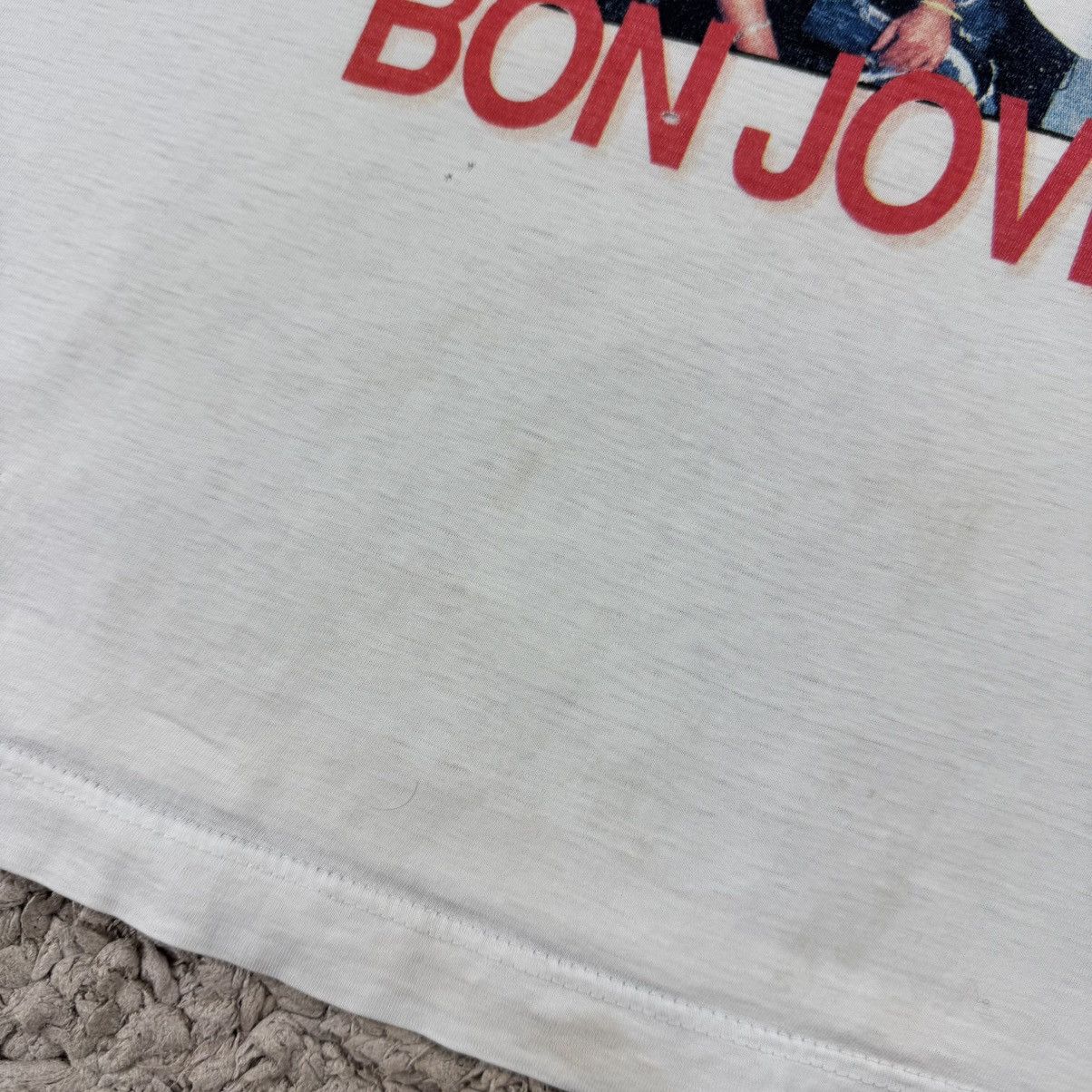 Band Tees Vintage Distress 90’ Bon Jovi Japan Japan Tour T-shirt Size US L / EU 52-54 / 3 - 17 Thumbnail