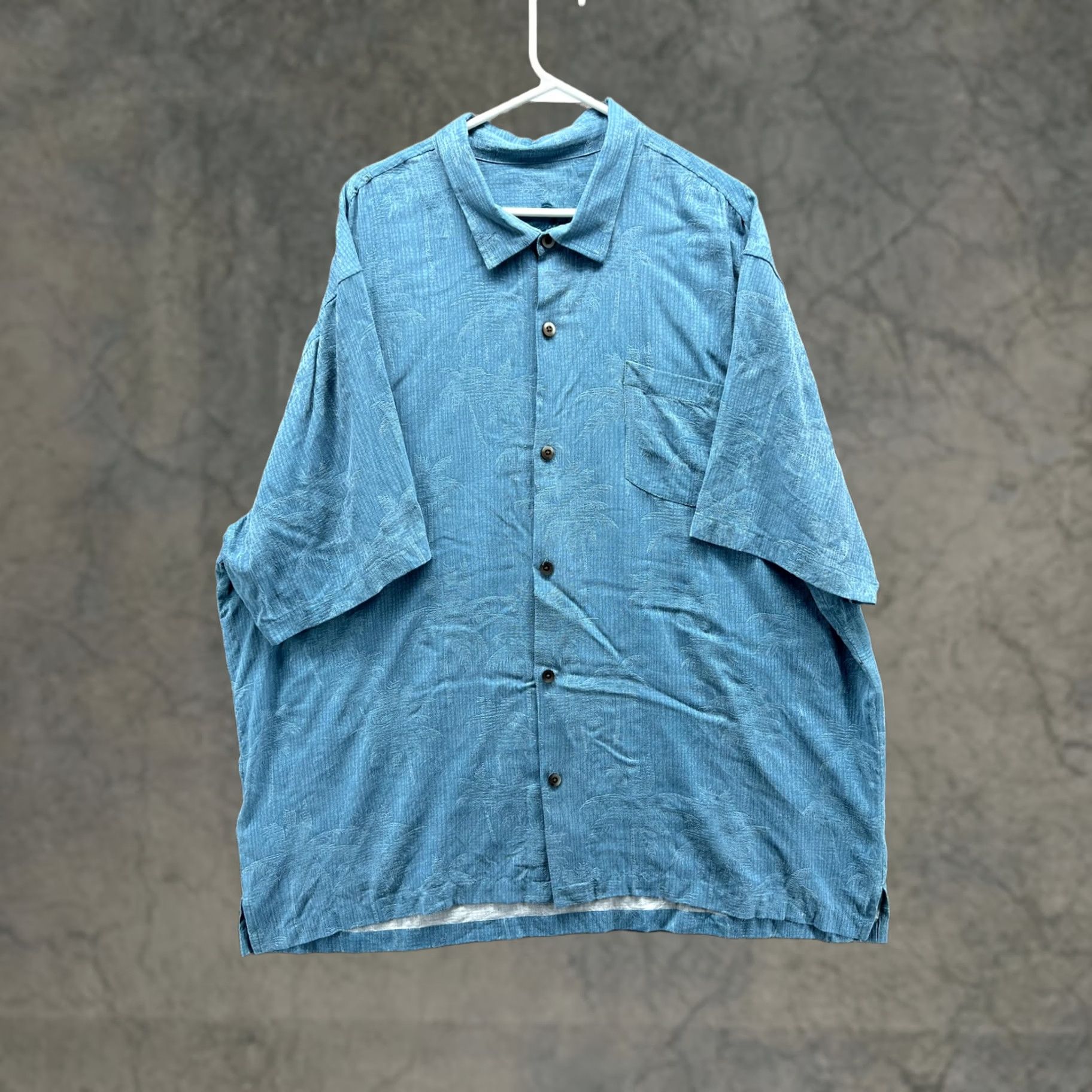 Tommy Bahama Tommy Bahama Shirt Mens 3XL Blue Textured Short Sleeve Button Front Casual Woven Shirt Mens 3XL Blue Textured Short Sleeve Button Front Casual Woven Size US XXL / EU 58 / 5 - 1 Thumbnail