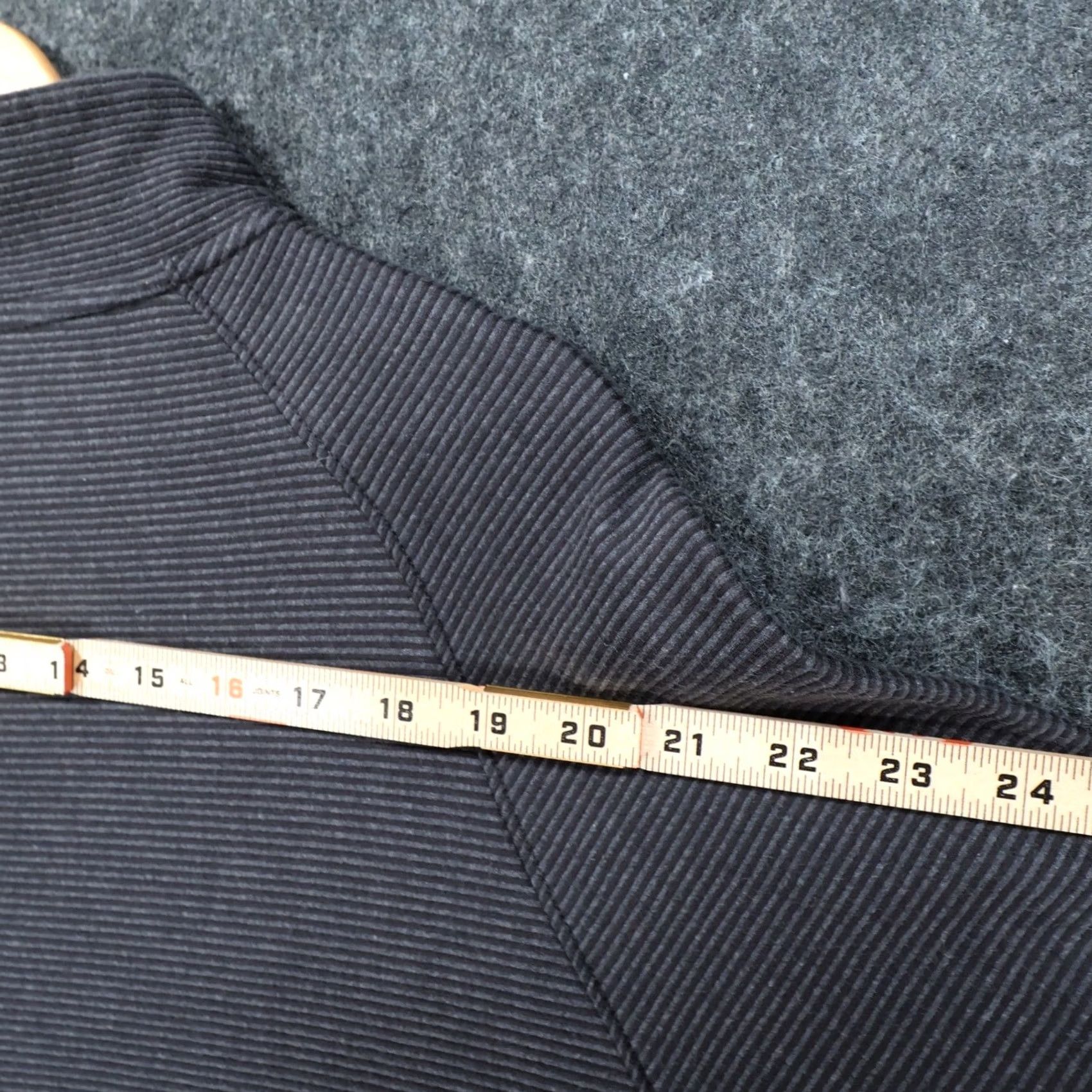 Cremieux Cremieux Mens XXL Pullover Charcoal Gray Cotton Ribbed Quarter Zip Excellent Size US XXL / EU 58 / 5 - 6 Thumbnail