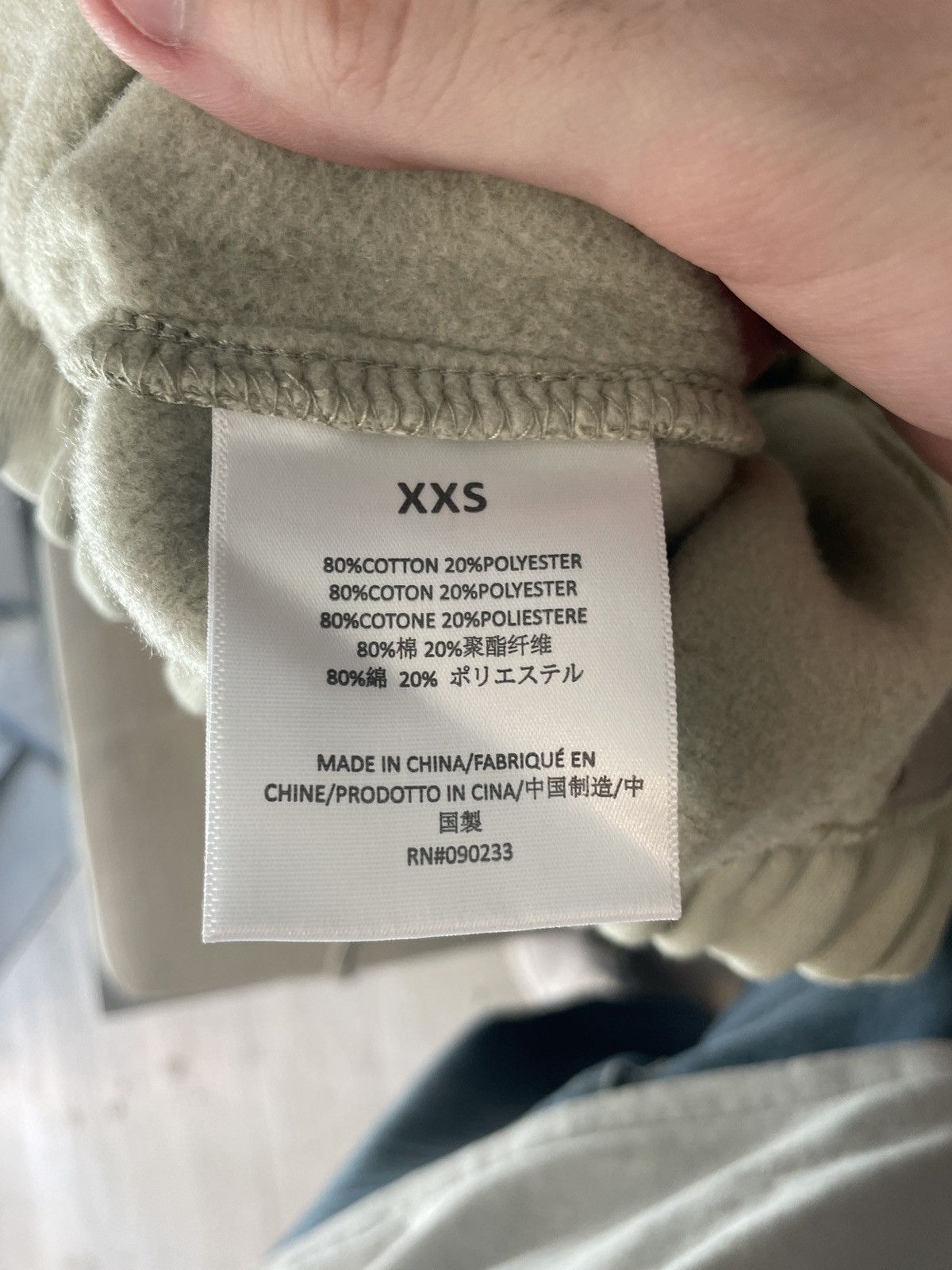 Essentials × Fear of God Fear of God Essentials Seafoam Pants XXS Size US 26 / EU 42 - 6 Thumbnail