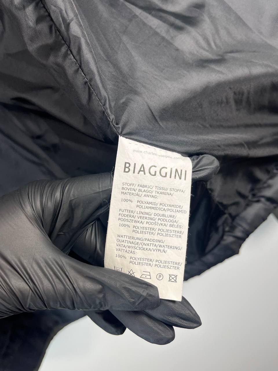 Other Biaggini Puffer Jacket Grey Fleece Lined Winter Coat Size L Size US L / EU 52-54 / 3 - 4 Thumbnail