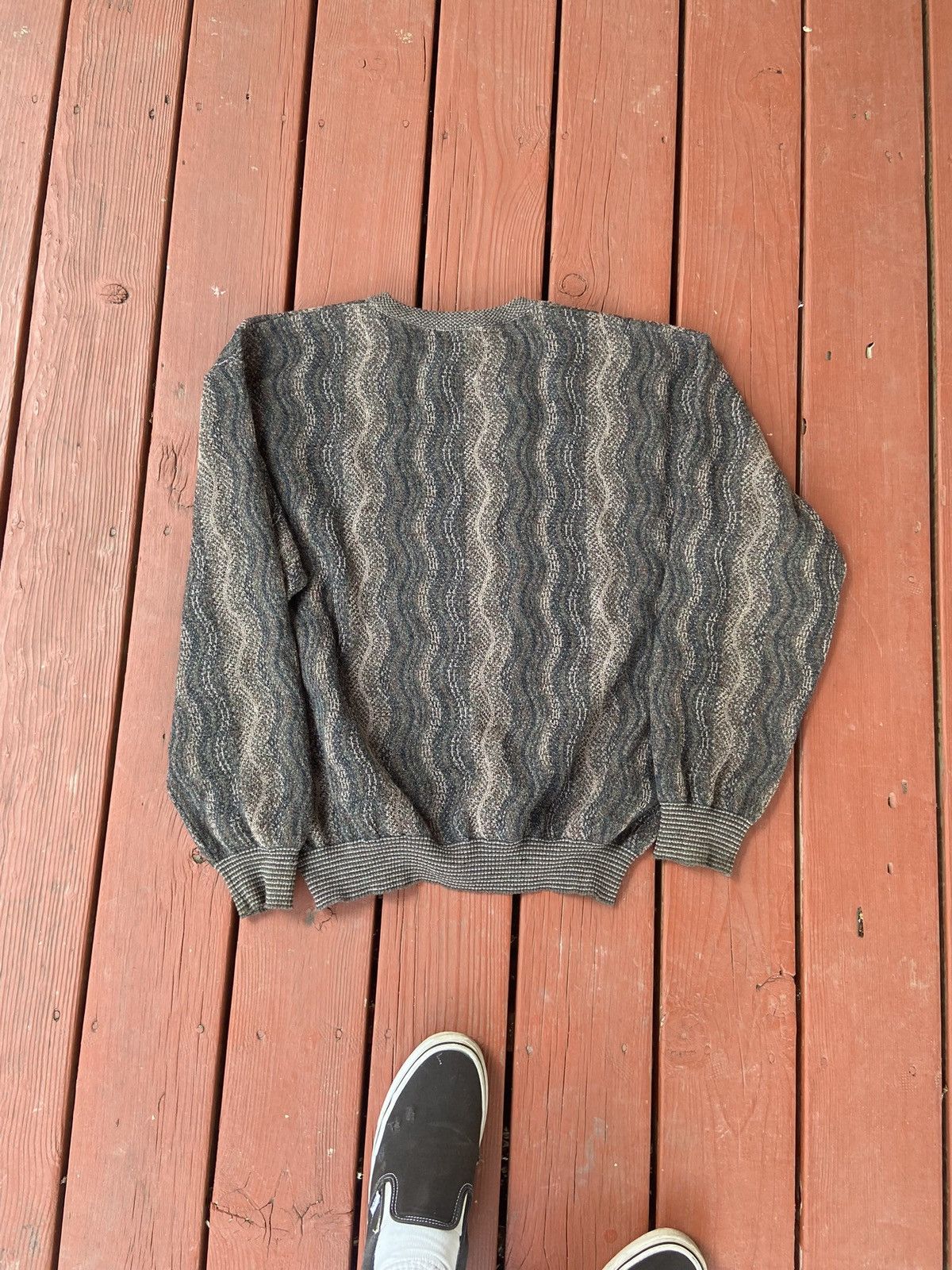 Vintage Vintage knit sweater Size US L / EU 52-54 / 3 - 2 Thumbnail