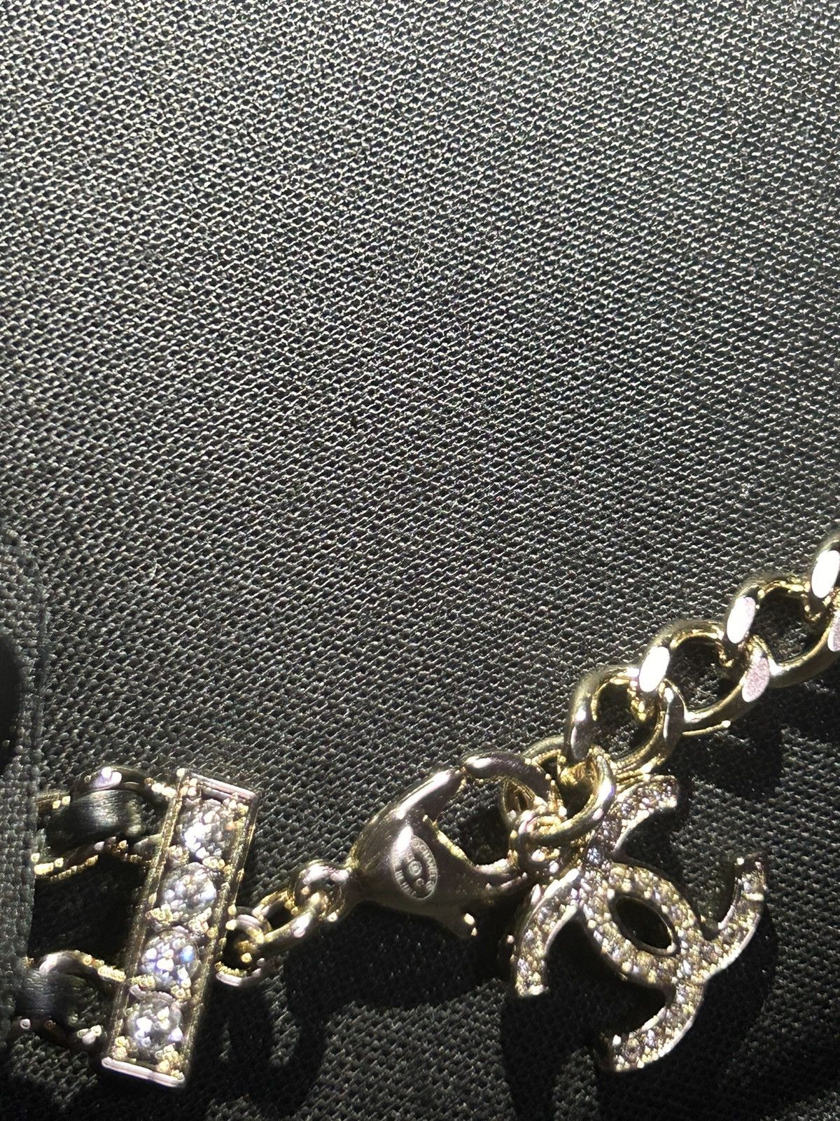 Chanel Chanel Star Metal and Lamb Leather Choker Necklace Size ONE SIZE - 7 Thumbnail