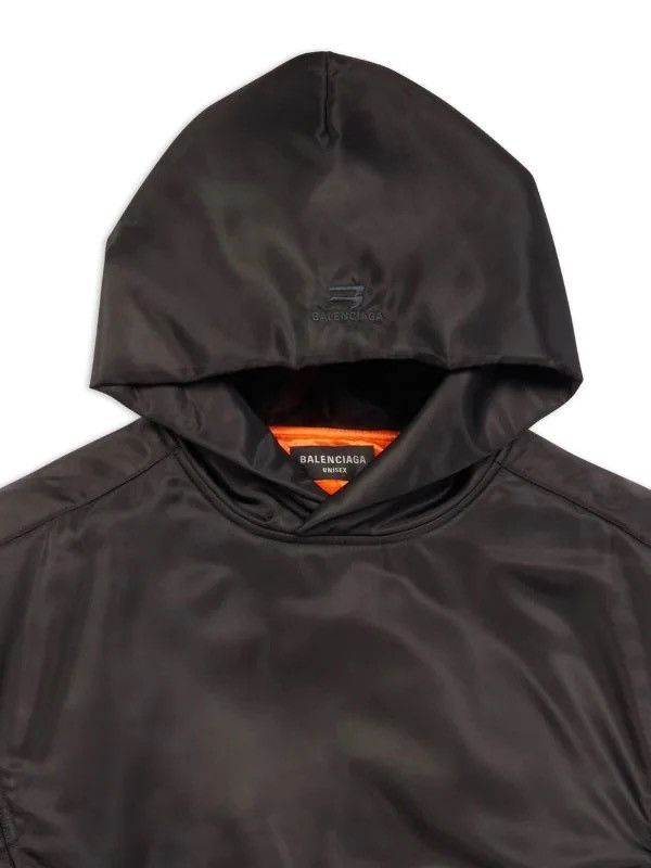 Balenciaga oversized-cut bomber hoodie