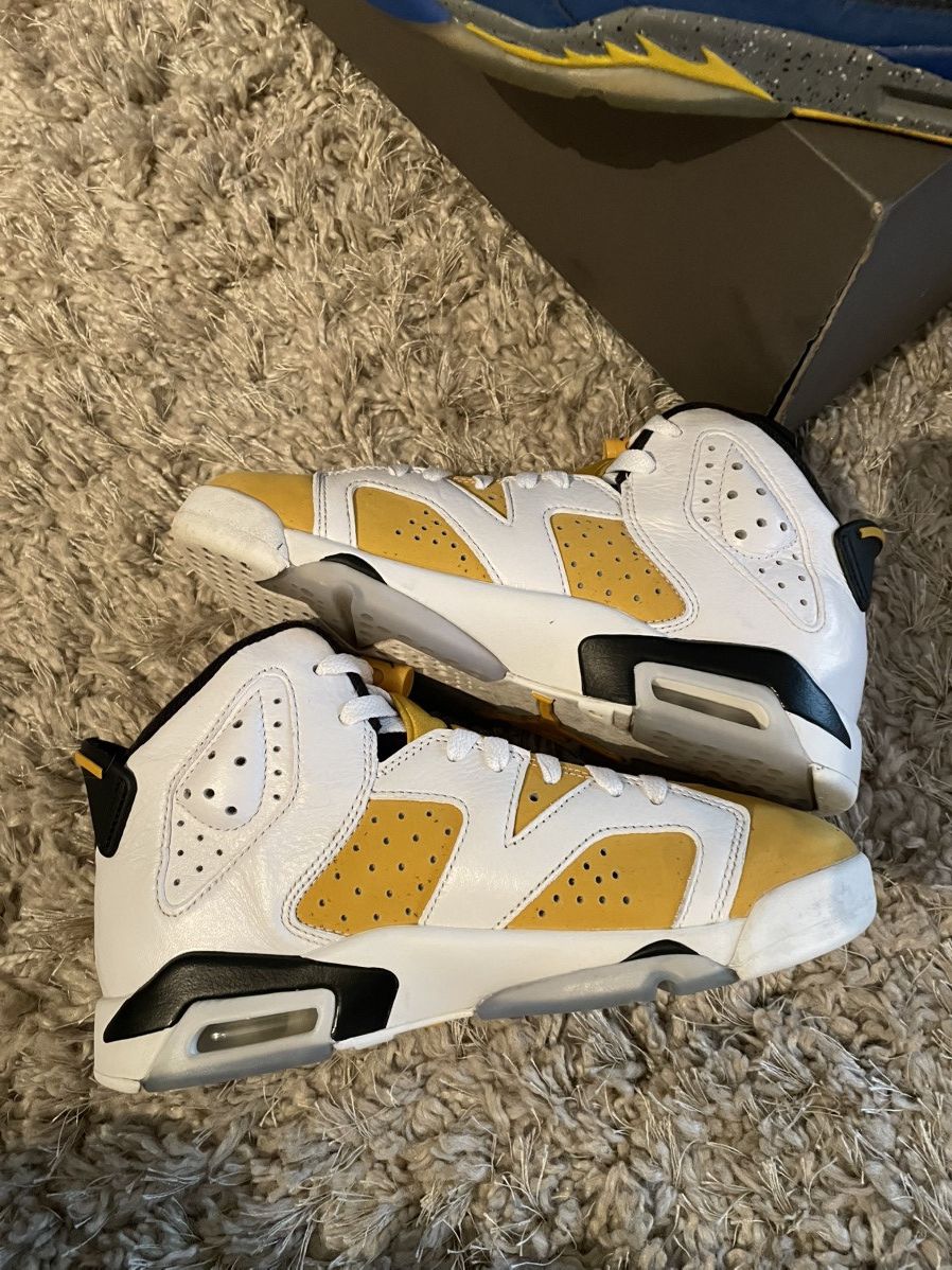 Jordan Brand Jordan 6 Yellow Ochre Size US 6 / IT 36 - 3 Thumbnail