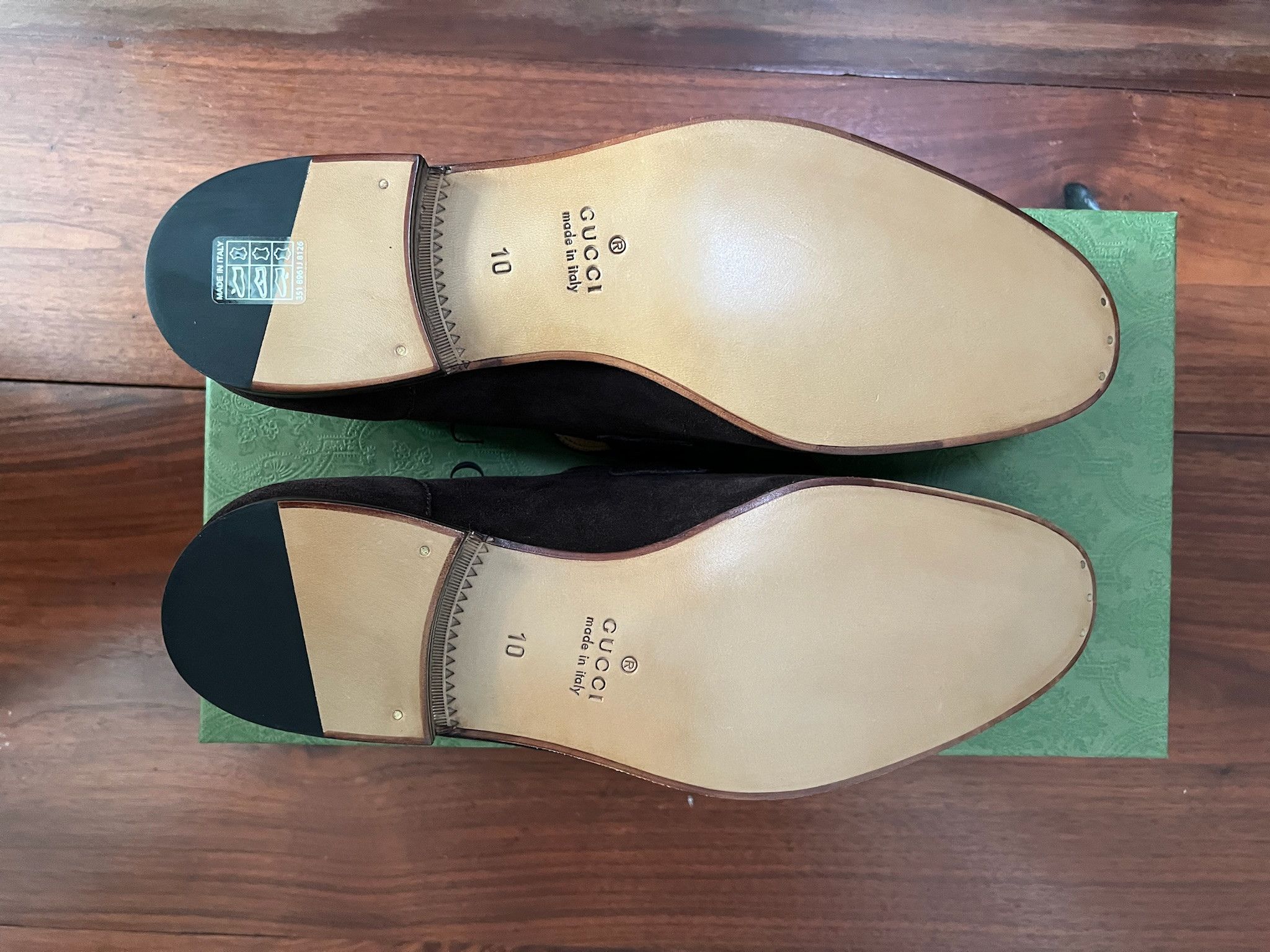 Gucci Men's Jordaan Moc Suede Size US 10 / EU 43 - 7 Thumbnail