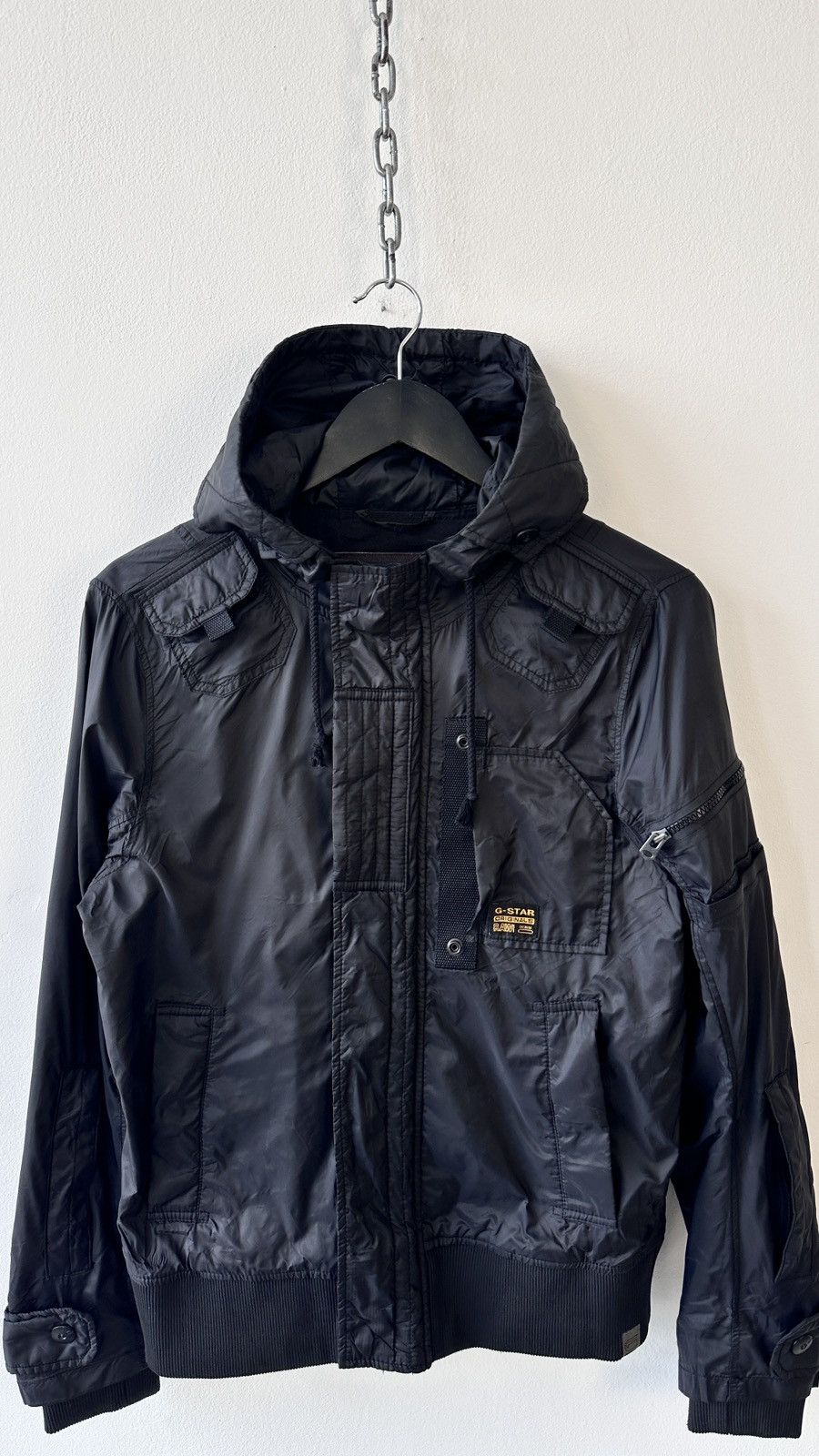 G-Star G-Star Raw Multipocket Utility Jacket Nylon Cyber Techwear Size US M / EU 48-50 / 2 - 5 Thumbnail