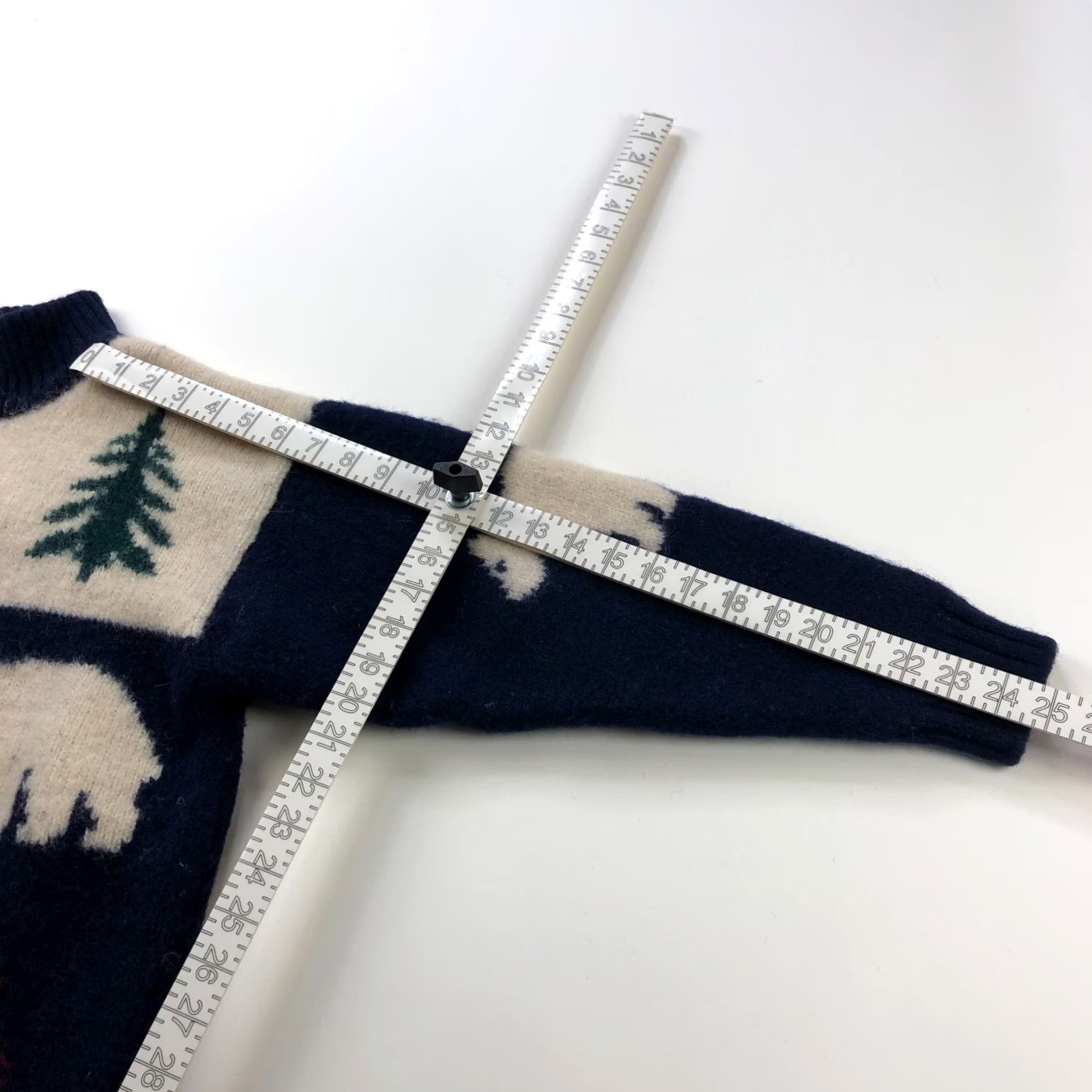 Lands' End Lands' End LG Shetland Wool Holiday Christmas Mens Zip Mock Neck Sweater SHRUNK Size US L / EU 52-54 / 3 - 3 Thumbnail