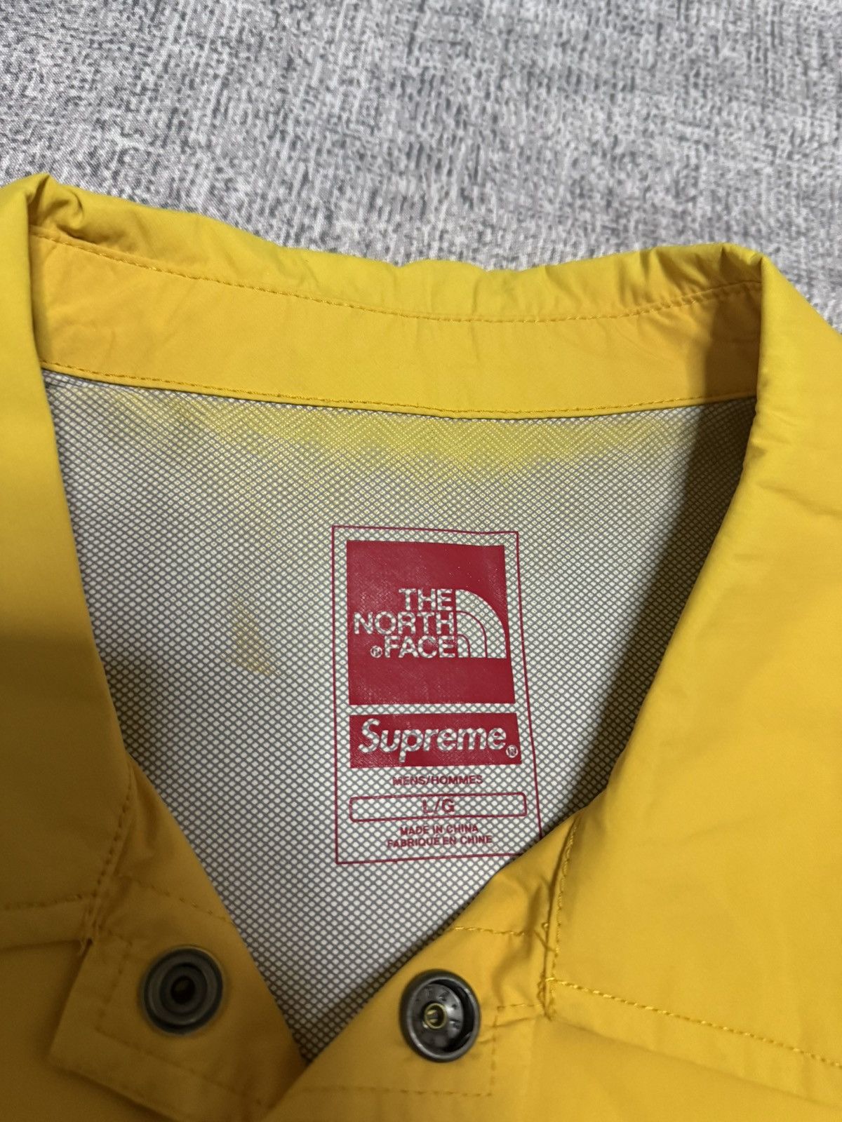 Supreme × The North Face Supreme the north face tnf yellow coach jacket Size US L / EU 52-54 / 3 - 3 Thumbnail