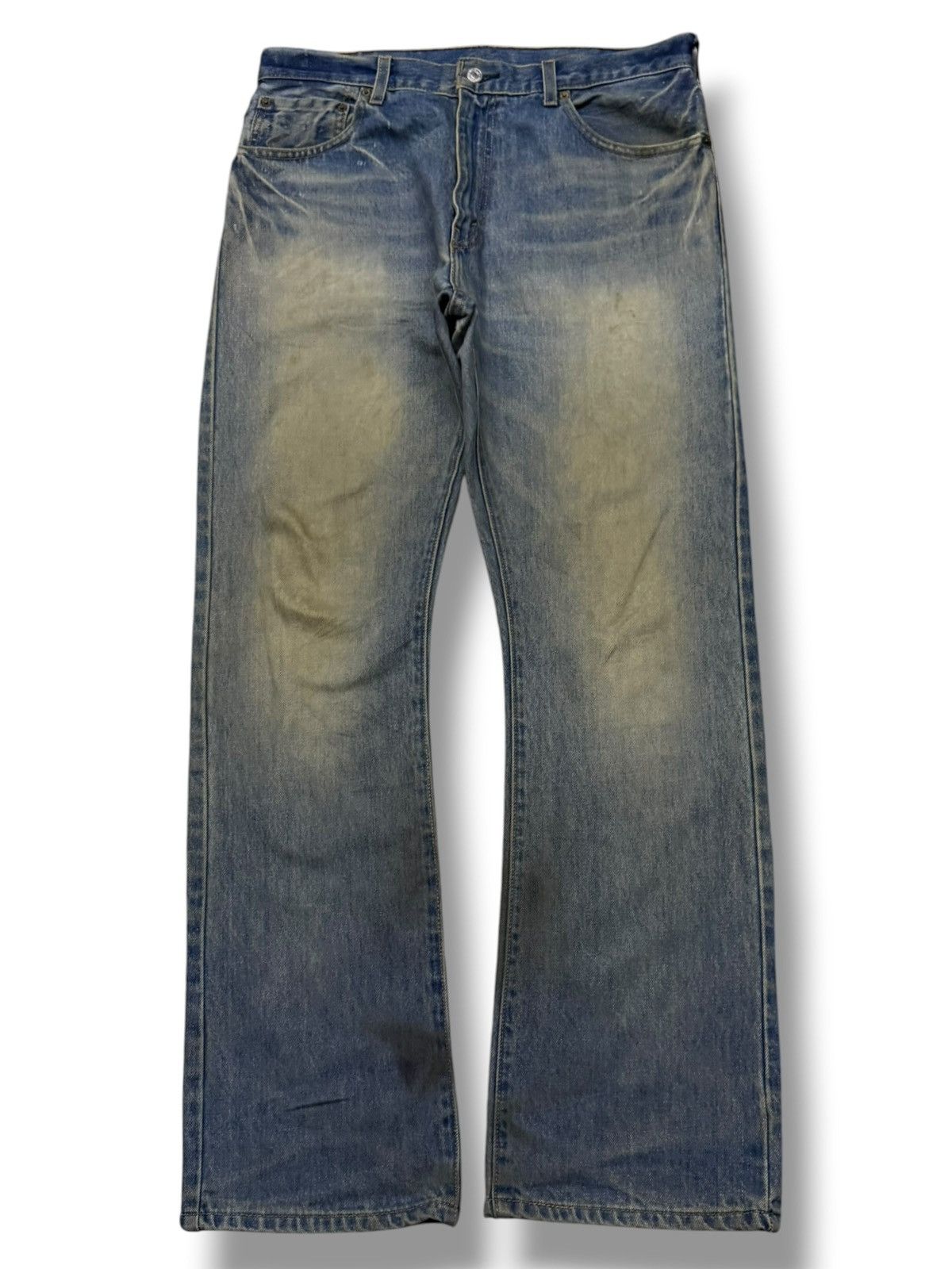 Levi's Vintage Levi’s 517 Denim Jeans | Relaxed Bootcut Fit | W34 Size US 34 / EU 50 - 2 Thumbnail
