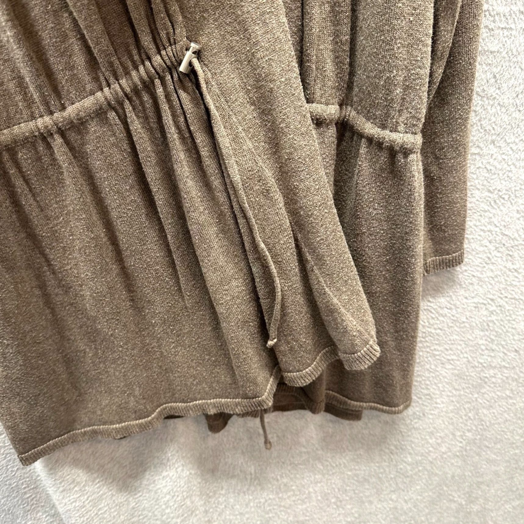 Tommy Bahama Tommy Bahama Sweater Cardigan Womens Large Brown Long Sleeve Knit Casual 80s 90s Shawl Wrap Cotton Modal Size L / US 10 / IT 46 - 5 Thumbnail