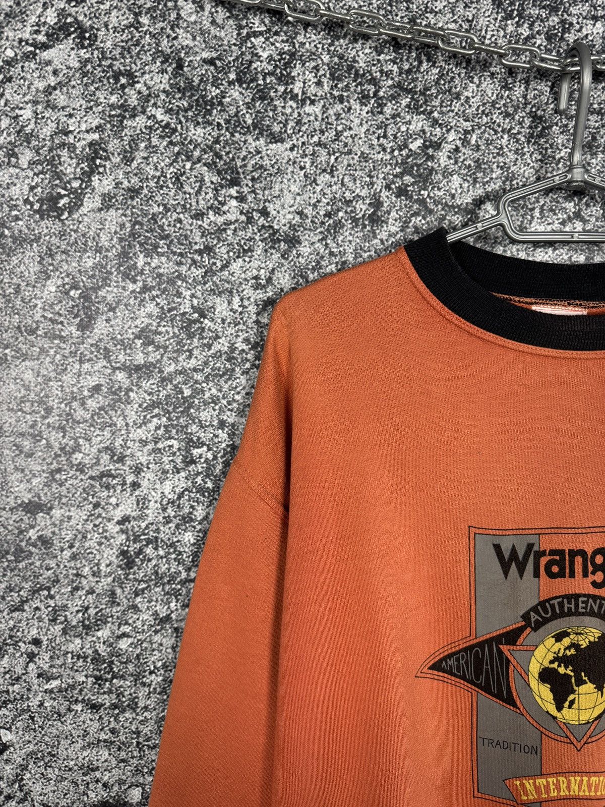 Wrangler Wrangler International Authentic Vintage Sweatshirt Size L Size US L / EU 52-54 / 3 - 3 Thumbnail