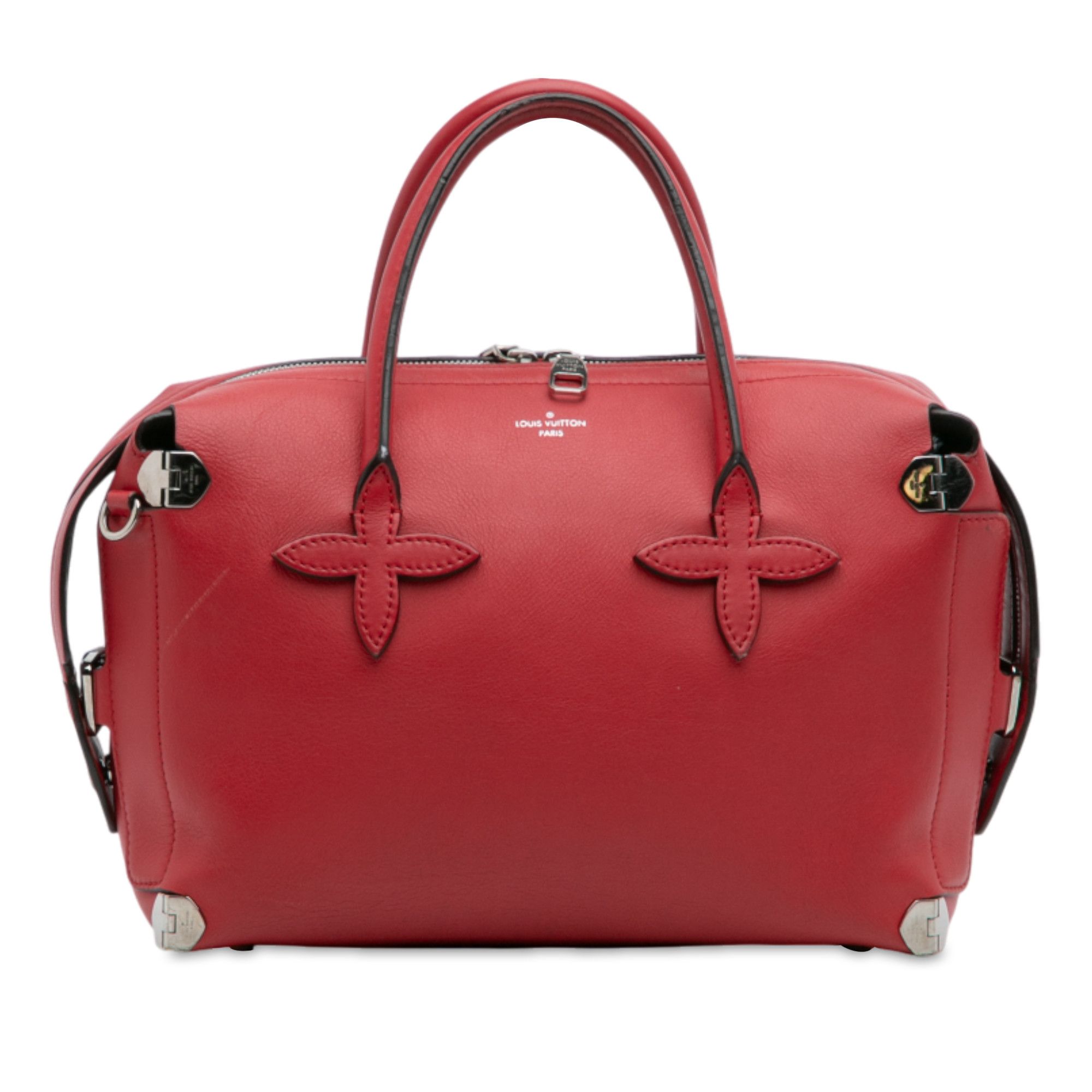 Louis Vuitton Smooth Calfskin Garance Satchel