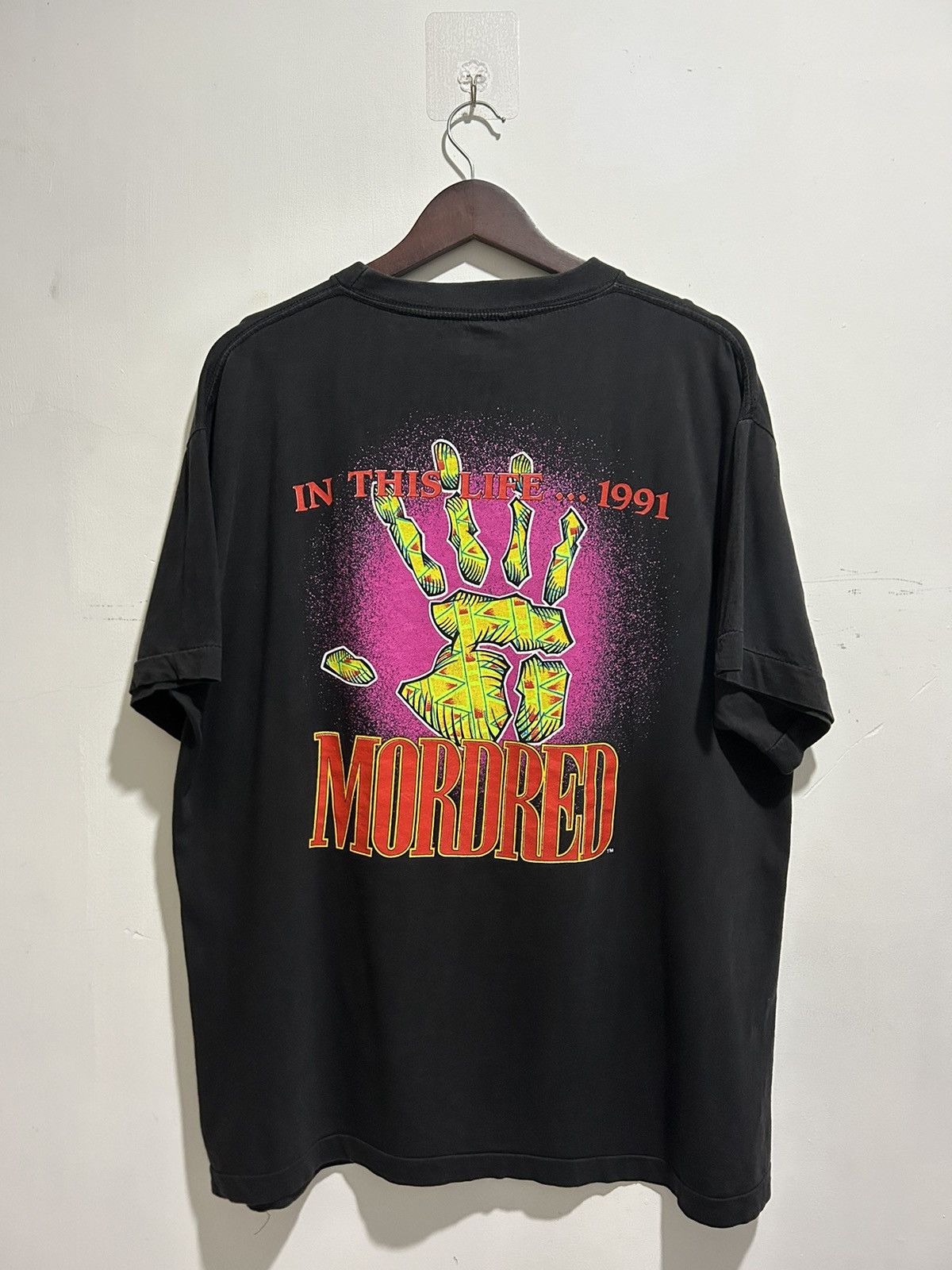 Band Tees Vintage Mordred In This Life 1991 Tshirt Size US L / EU 52-54 / 3 - 4 Thumbnail