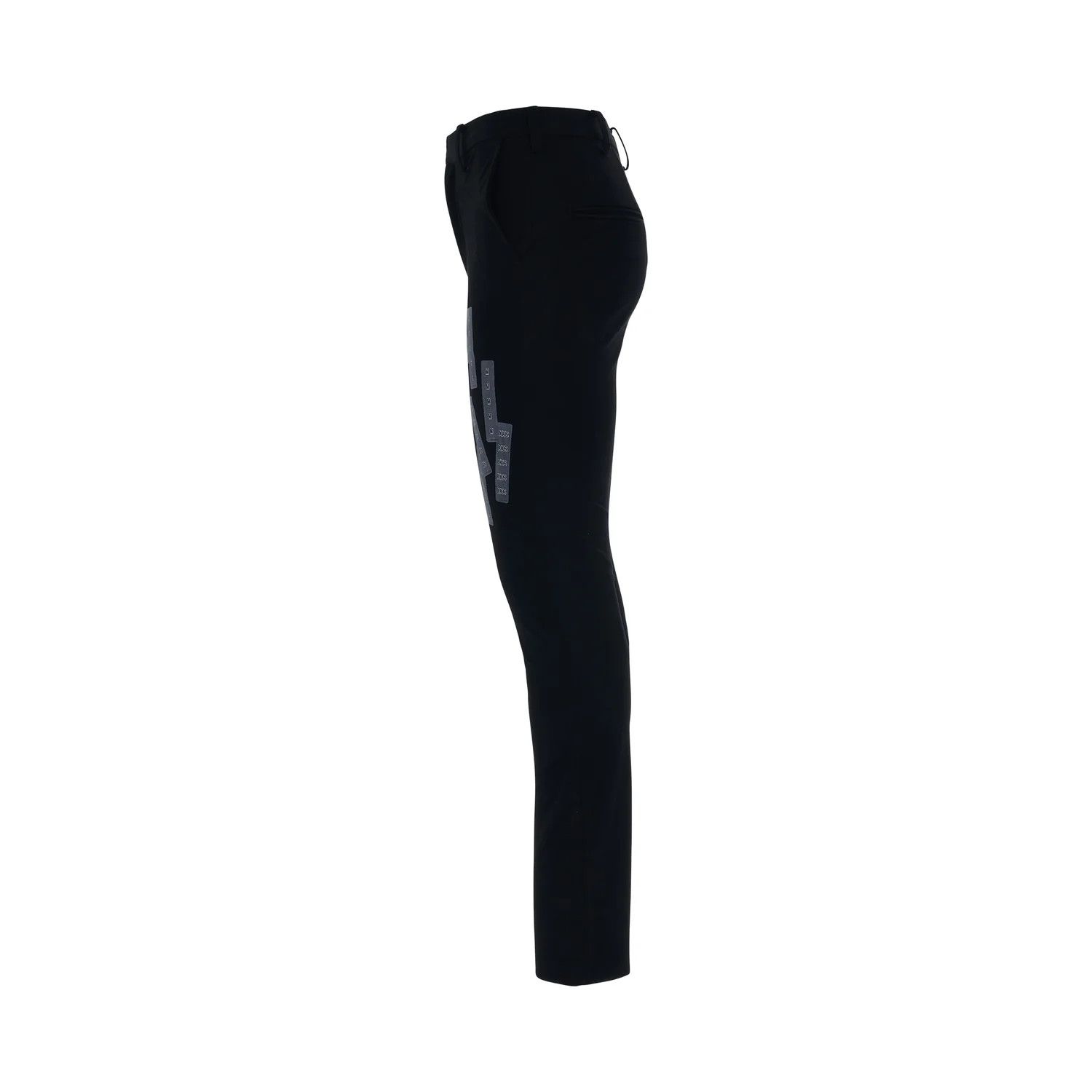 Doublet o1mris0824 Tape Trouser in Black Size US 30 / EU 46 - 3 Thumbnail