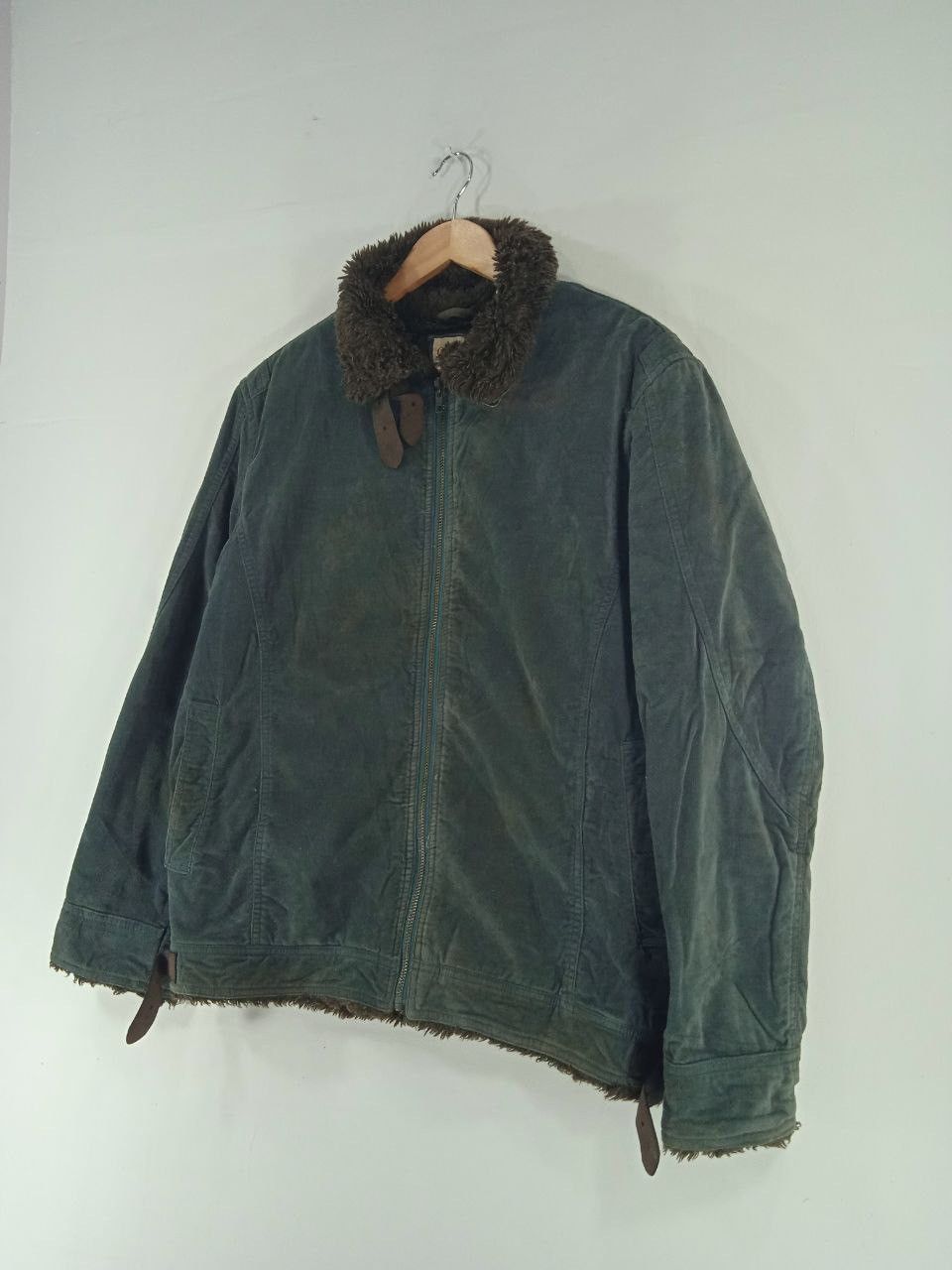 Carter's × If Six Was Nine Vintage Sunfaded Carters Velvet Full Zipper Jacket Size US L / EU 52-54 / 3 - 4 Thumbnail