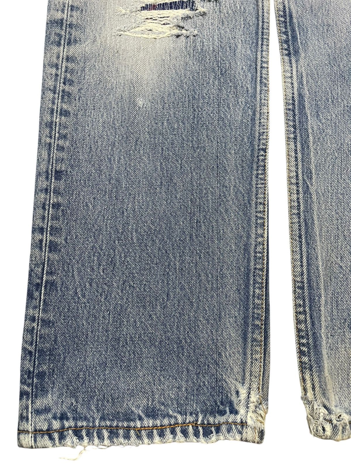 Levi's Vintage 90s Levis 501xx Faded Wash Distressed Style Jeans Size US 31 - 7 Thumbnail