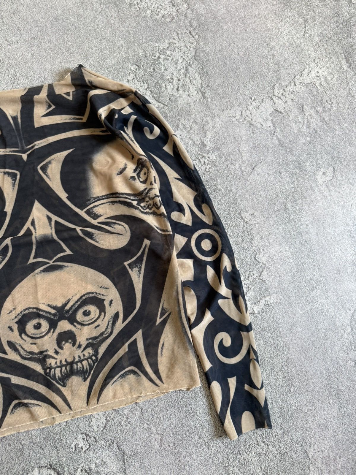 Designer × Japanese Brand Style Jean Paul Gaultier / Save the Queen tattoo long sleeve Size ONE SIZE - 12 Thumbnail