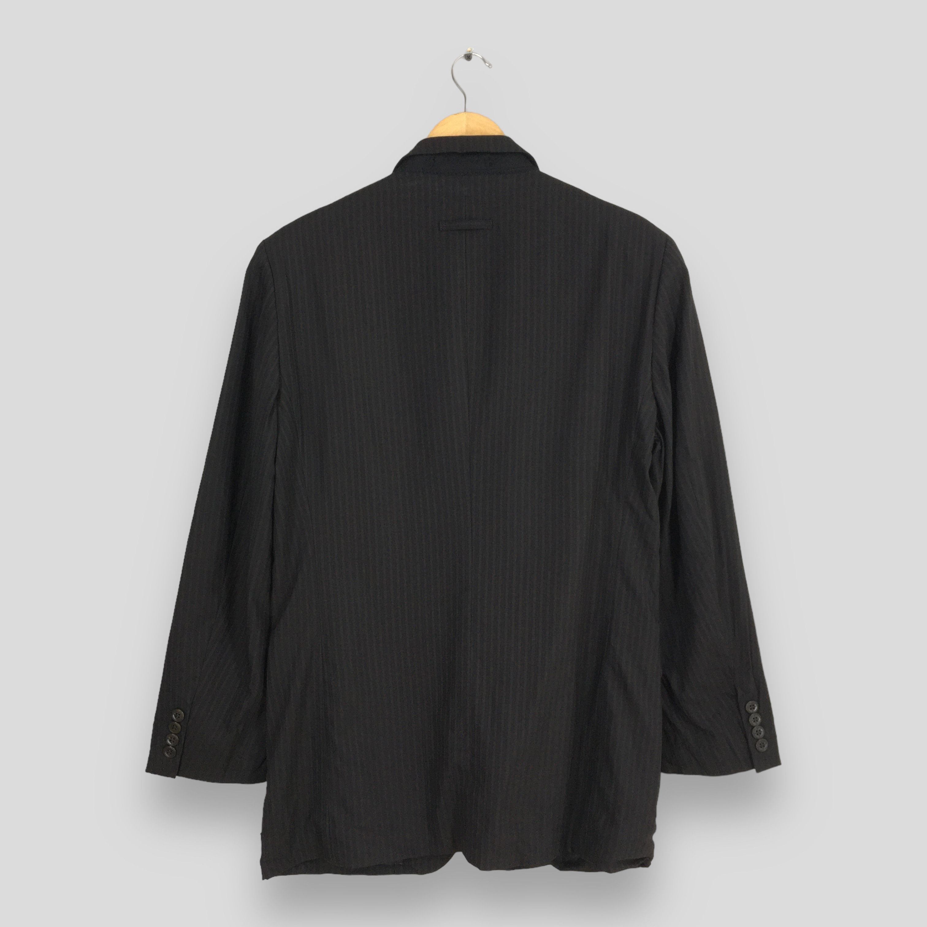Jean Paul Gaultier Gaultier Homme Object Black Stripes Blazer Casual Jacket M Size US M / EU 48-50 / 2 - 8 Thumbnail