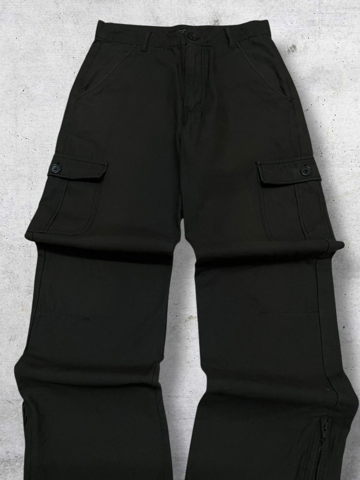PPFM VINTAGE RECTILINA JAPAN DESIGNER 90S MULTIPCOKET CARGO PANT Size US 29 - 4 Thumbnail