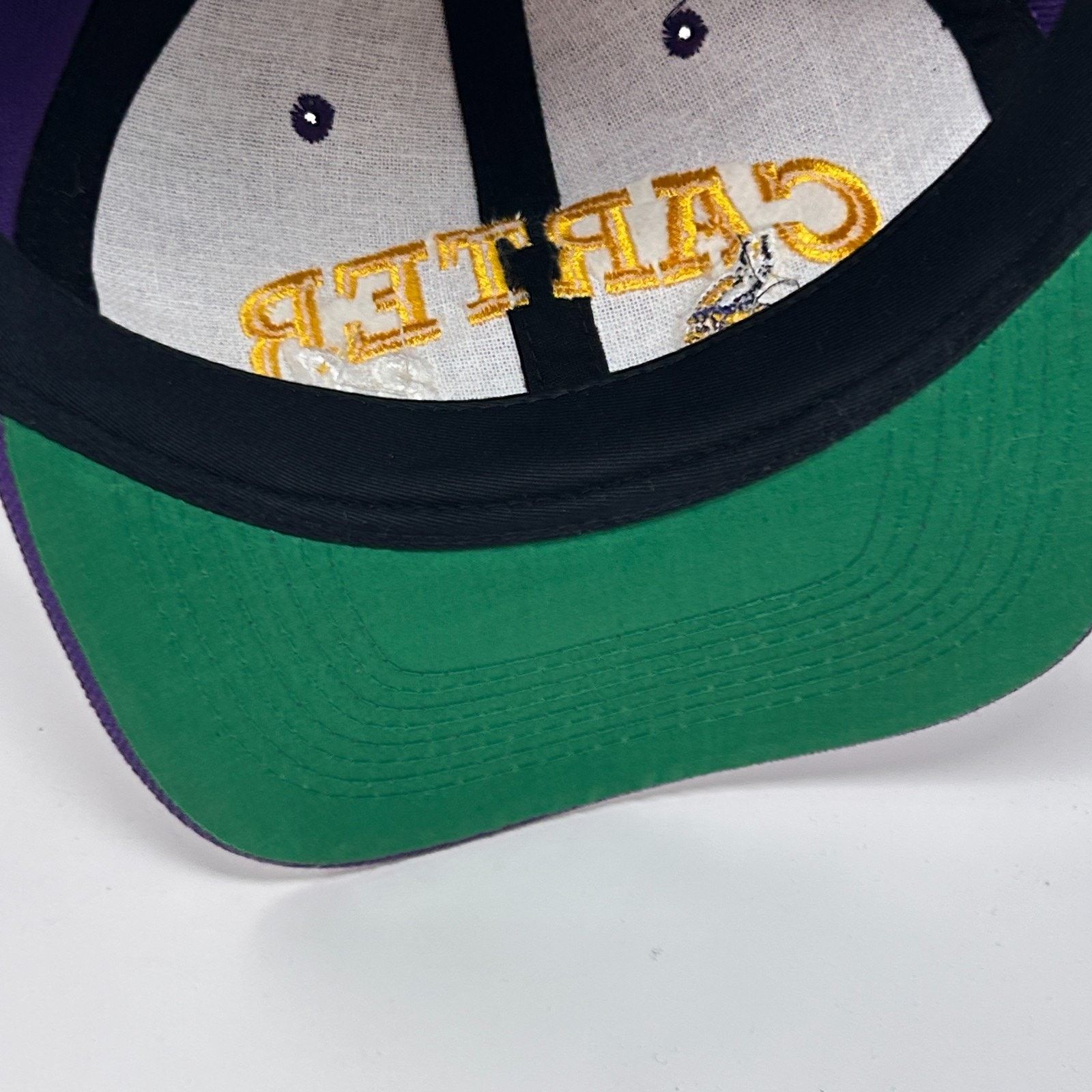 NFL Vintage 90s Minnesota Vikings Cris Carter Hat Baseball Cap Size ONE SIZE - 5 Thumbnail