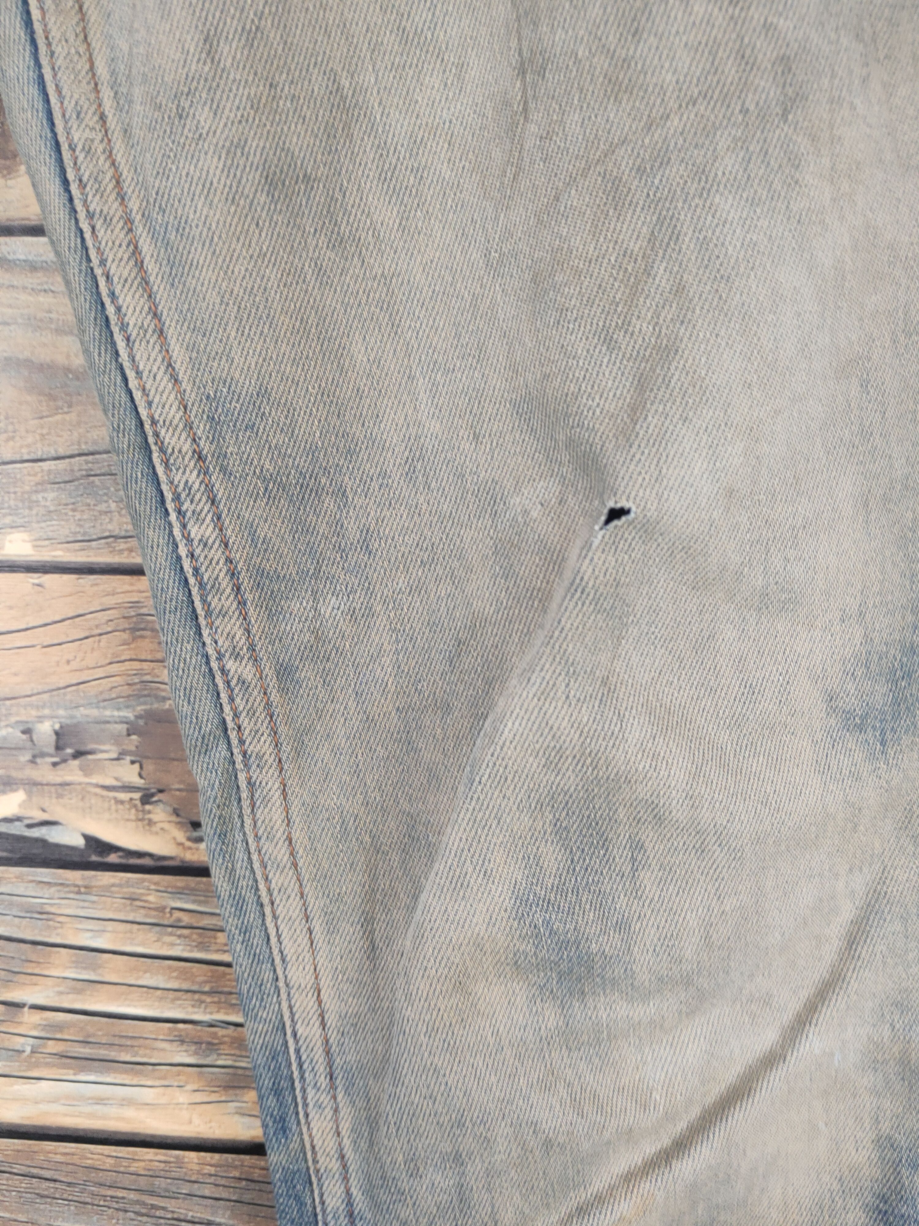 Tommy Hilfiger DL Tommy Hilfiger Blue Distressed Ripped Jeans #46-087 Size 28" / US 6 / IT 42 - 5 Thumbnail
